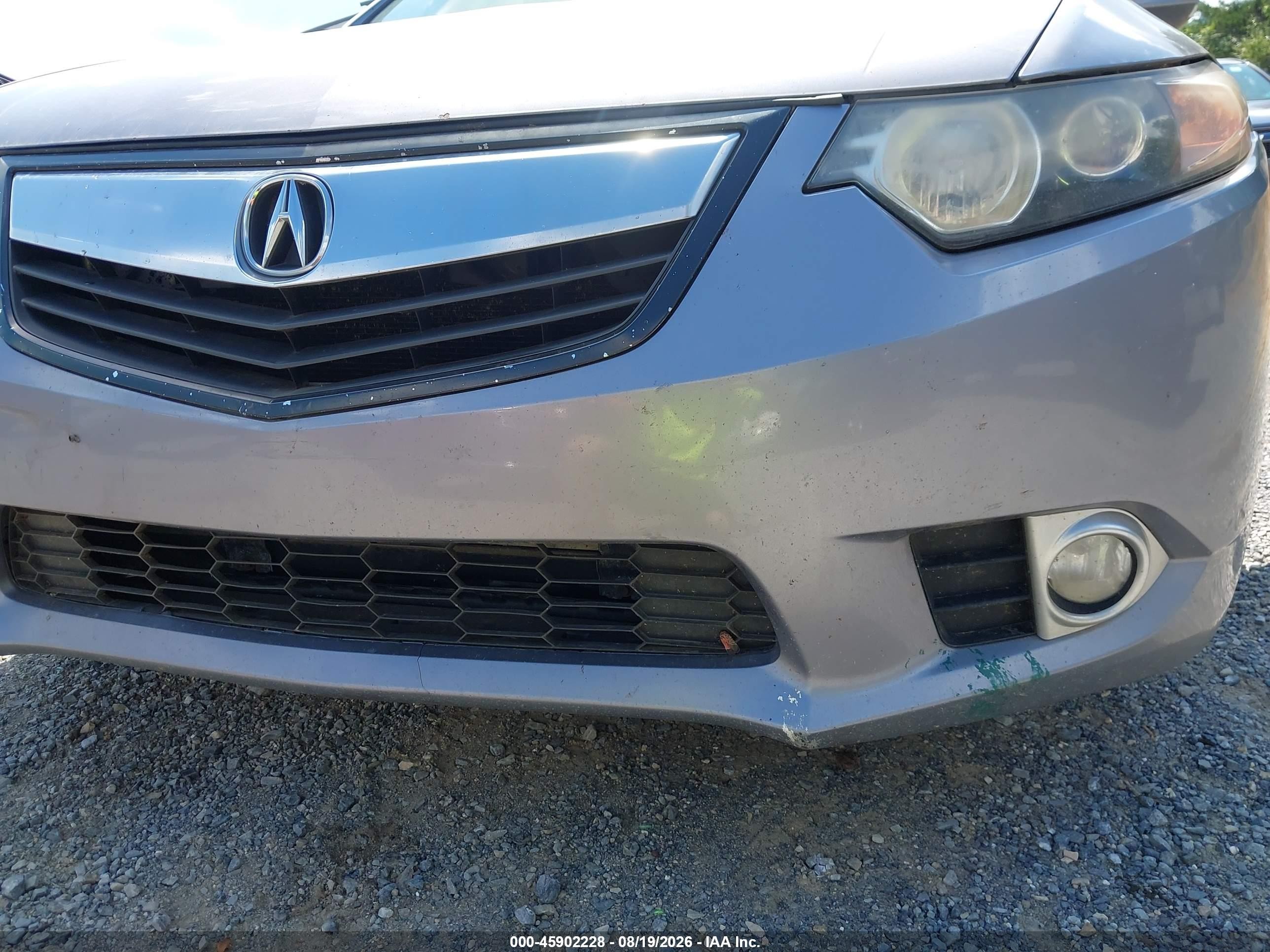 2012 Acura Tsx 2.4 Silver vin: JH4CU2F48CC014771