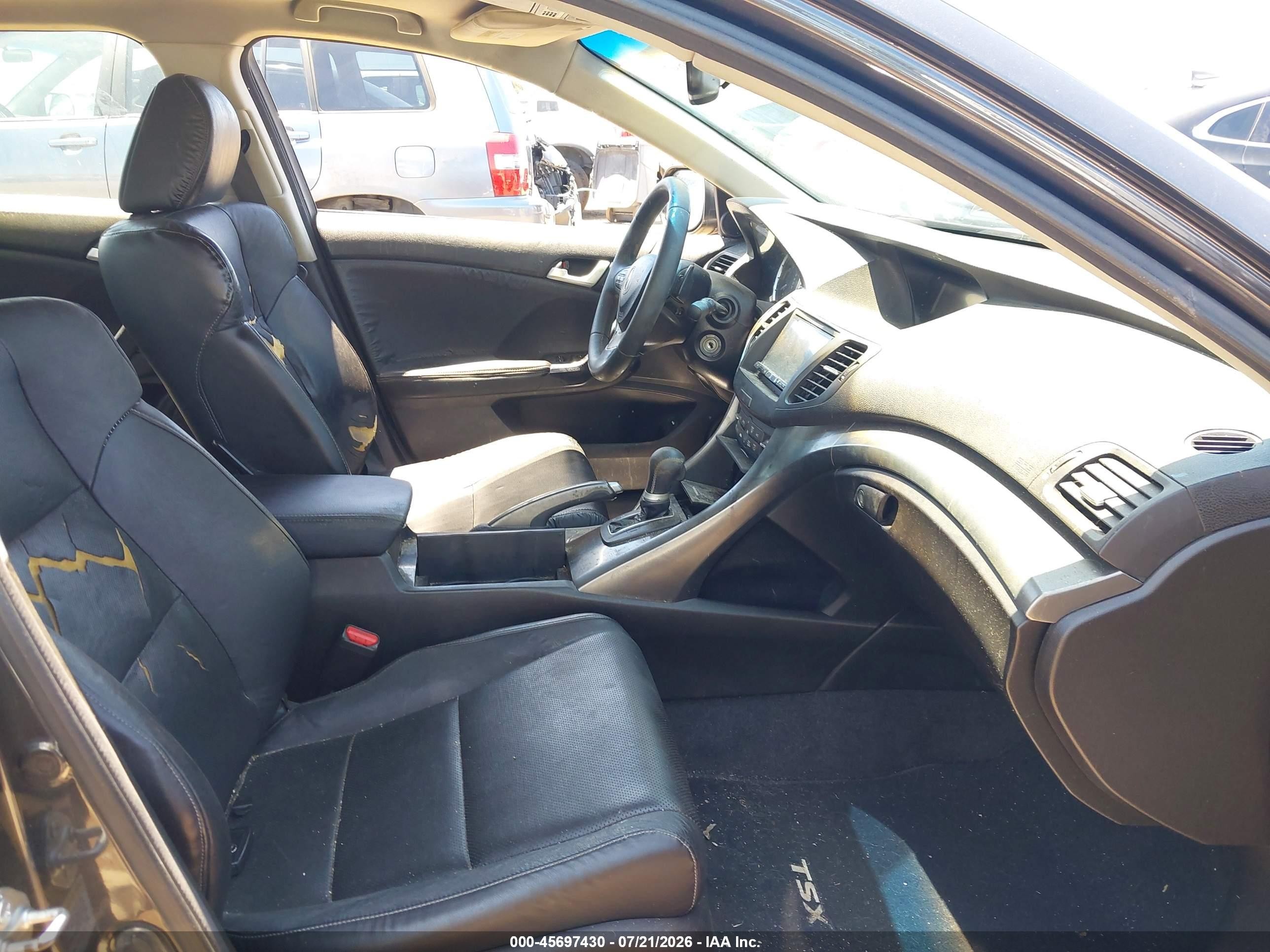 2012 Acura Tsx 2.4 Gray vin: JH4CU2F48CC025298