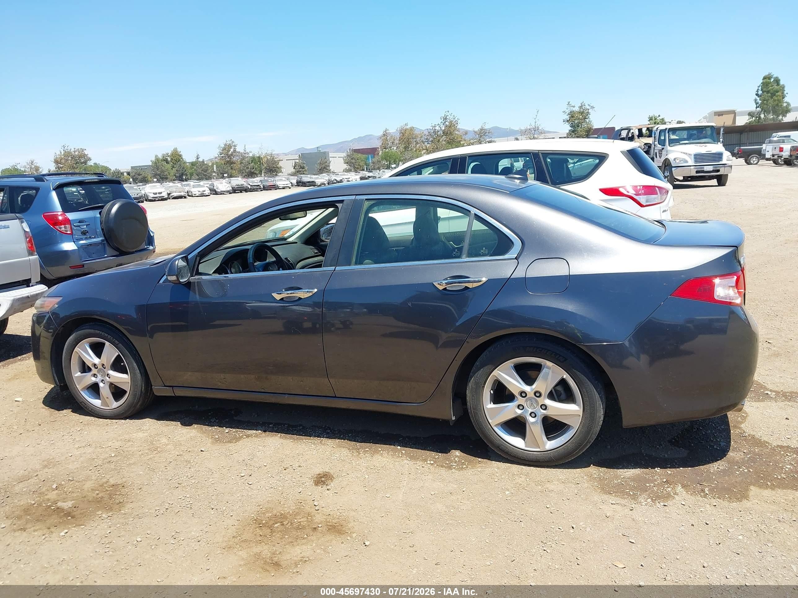 2012 Acura Tsx 2.4 Gray vin: JH4CU2F48CC025298