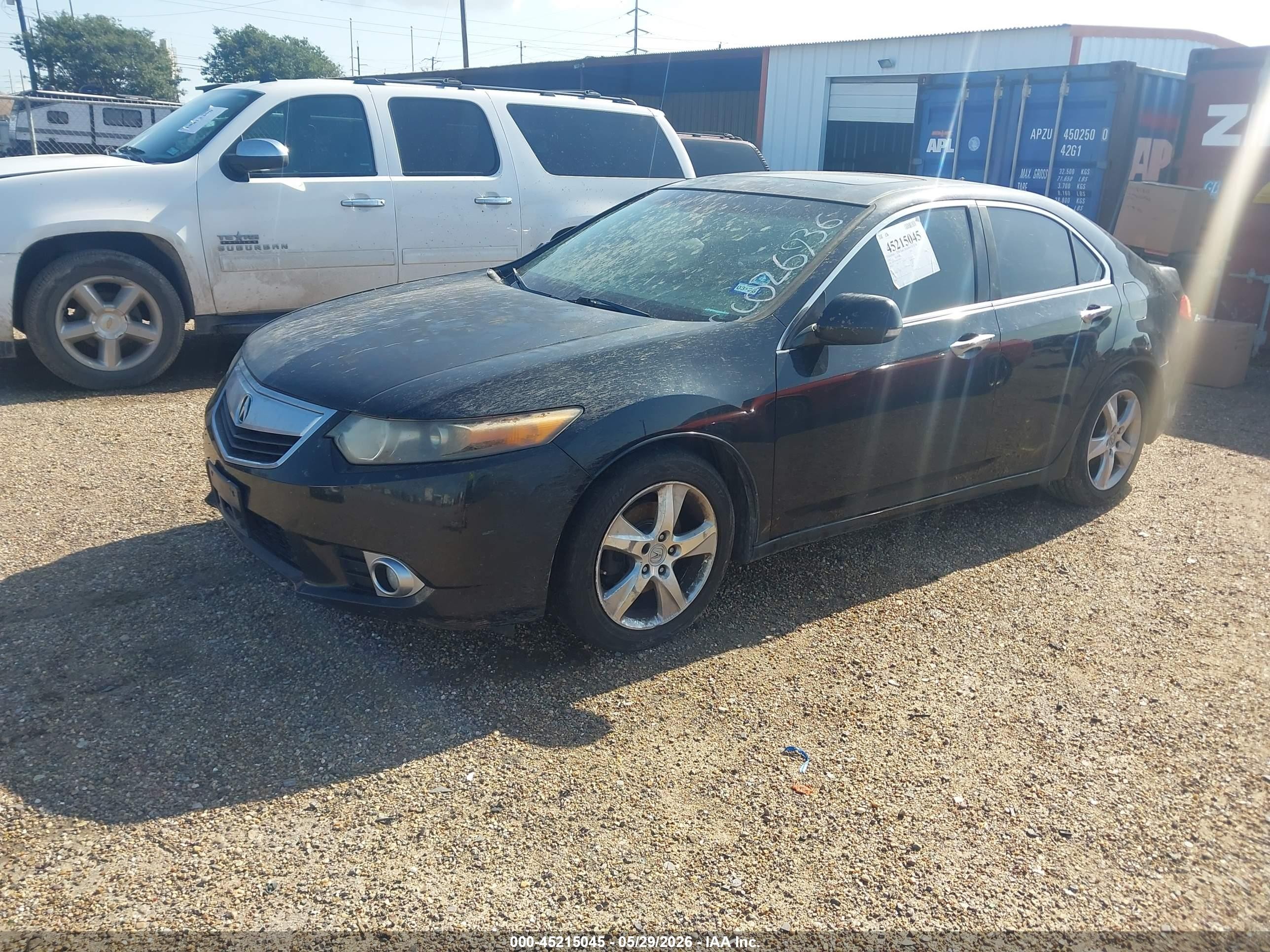 2012 Acura Tsx 2.4 Black vin: JH4CU2F48CC026936