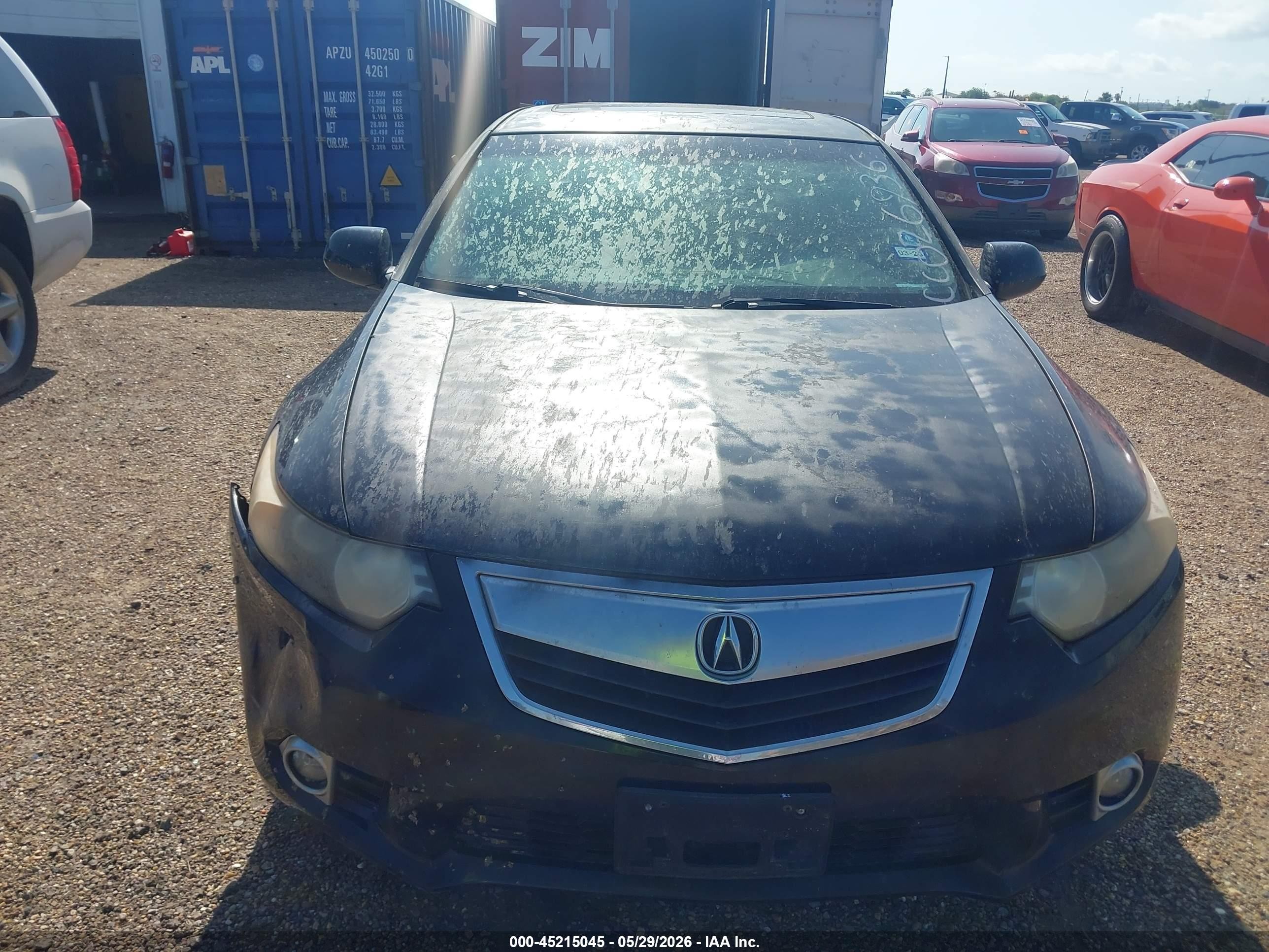 2012 Acura Tsx 2.4 Black vin: JH4CU2F48CC026936