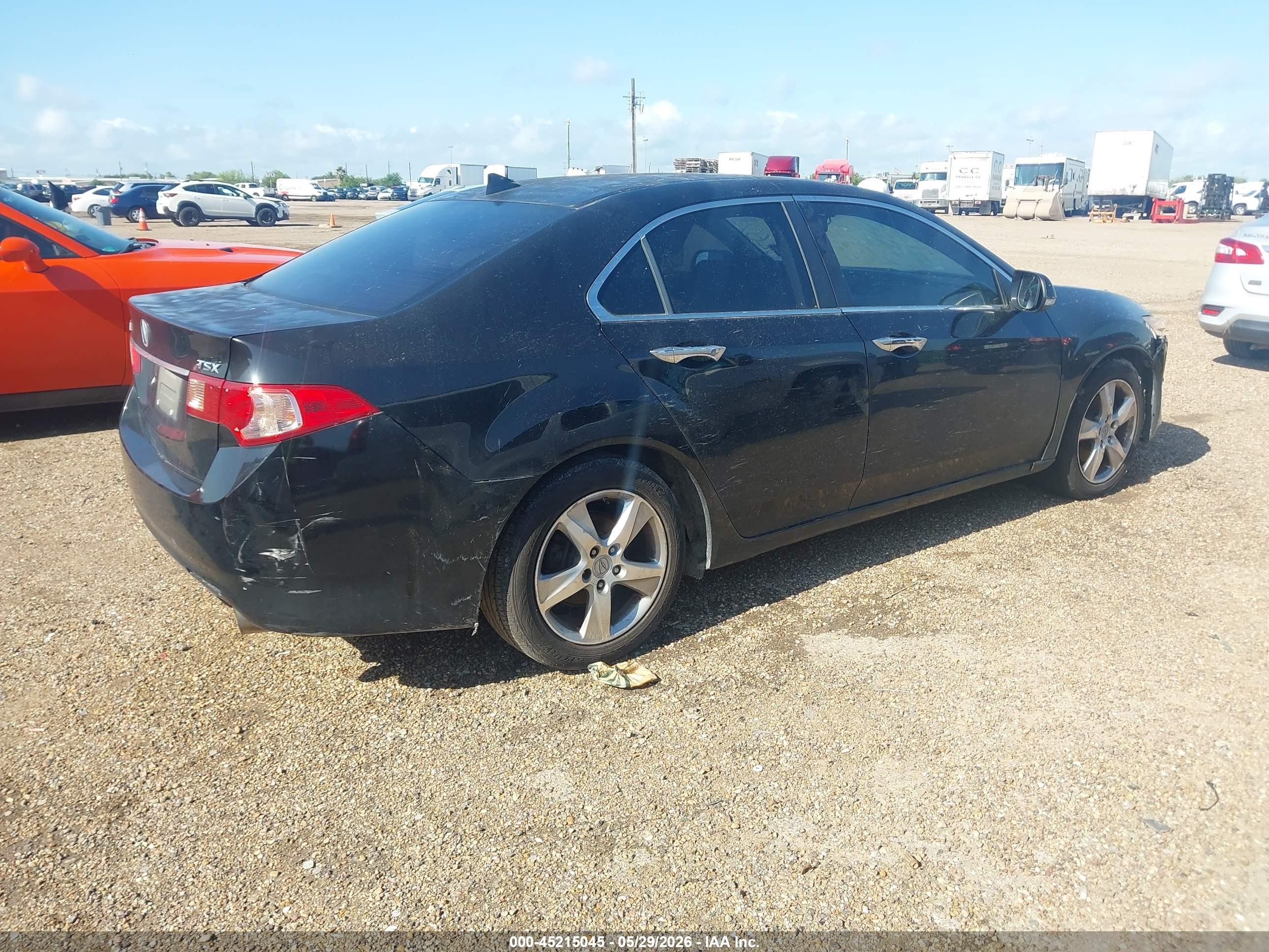 2012 Acura Tsx 2.4 Black vin: JH4CU2F48CC026936