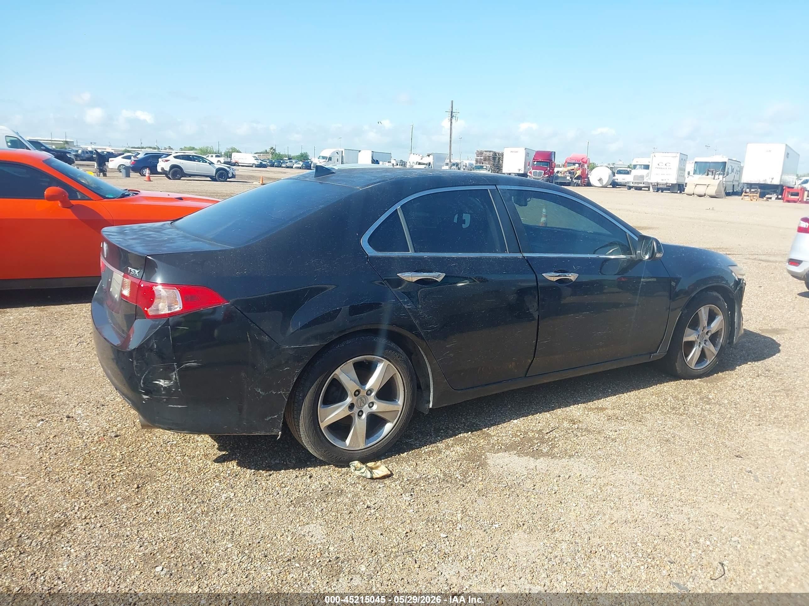 2012 Acura Tsx 2.4 Black vin: JH4CU2F48CC026936