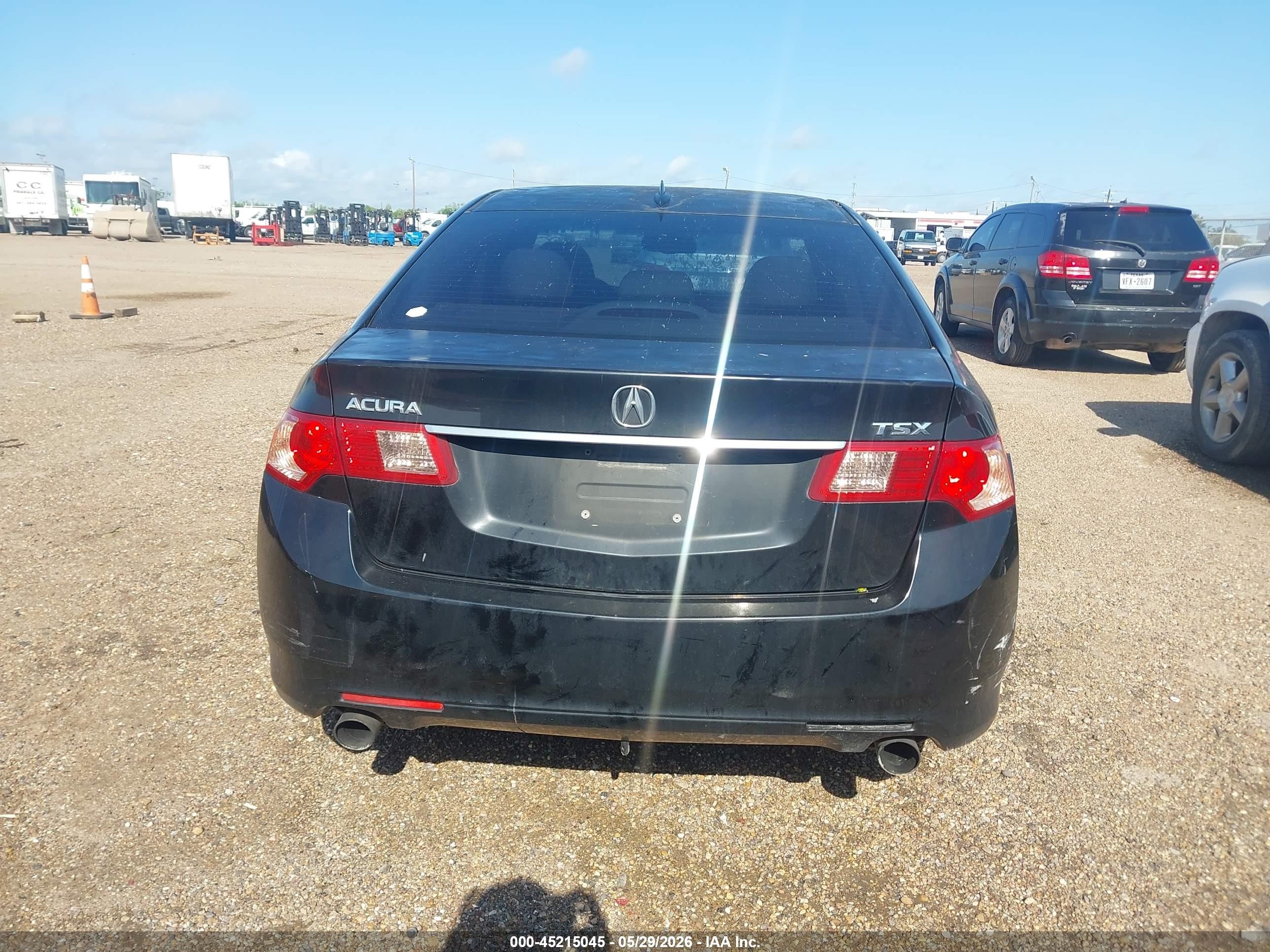2012 Acura Tsx 2.4 Black vin: JH4CU2F48CC026936