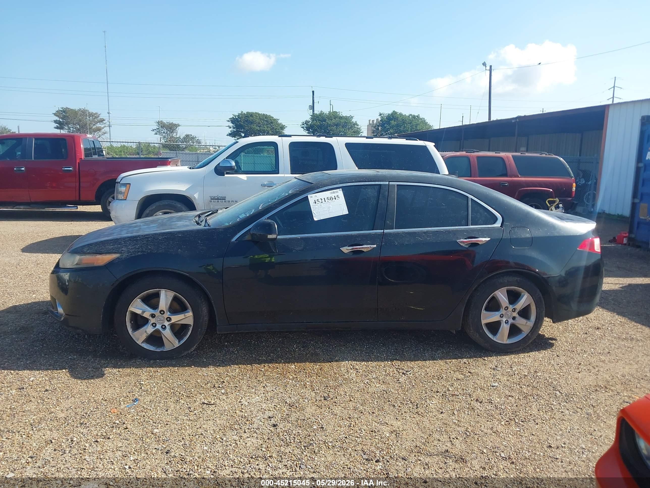 2012 Acura Tsx 2.4 Black vin: JH4CU2F48CC026936