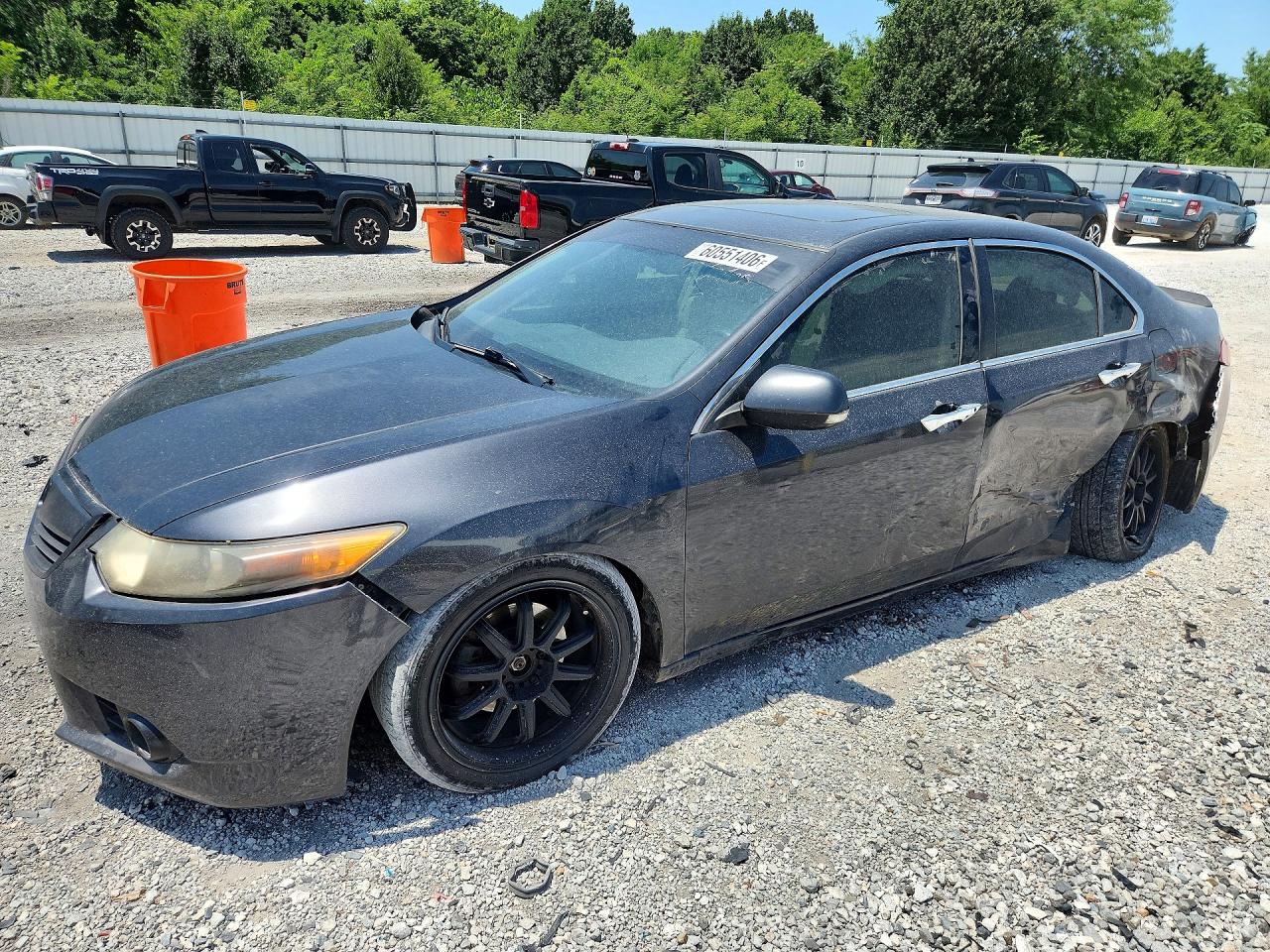 2012 Acura Tsx Gray vin: JH4CU2F48CC028704