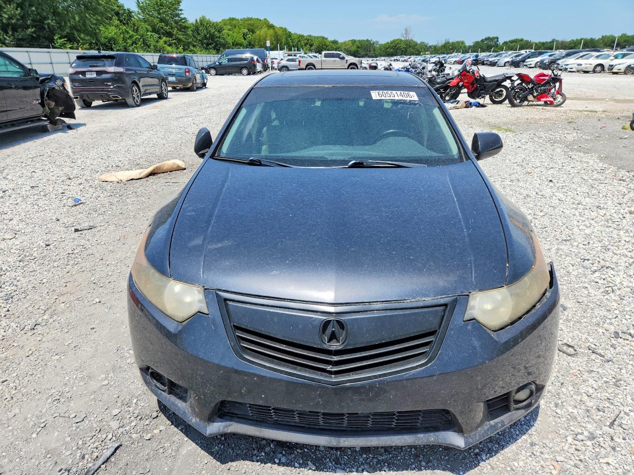 2012 Acura Tsx Gray vin: JH4CU2F48CC028704