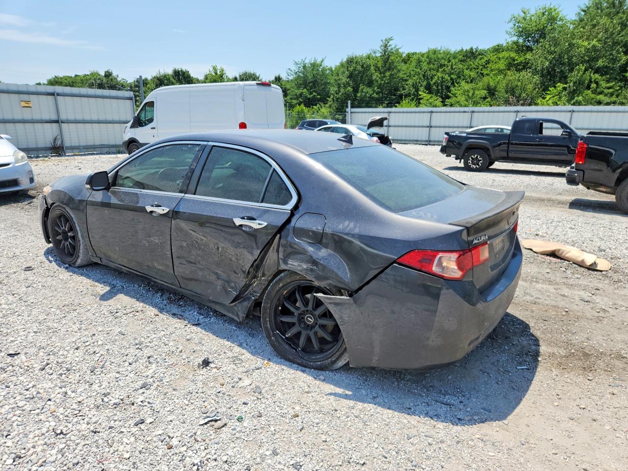 2012 Acura Tsx Gray vin: JH4CU2F48CC028704