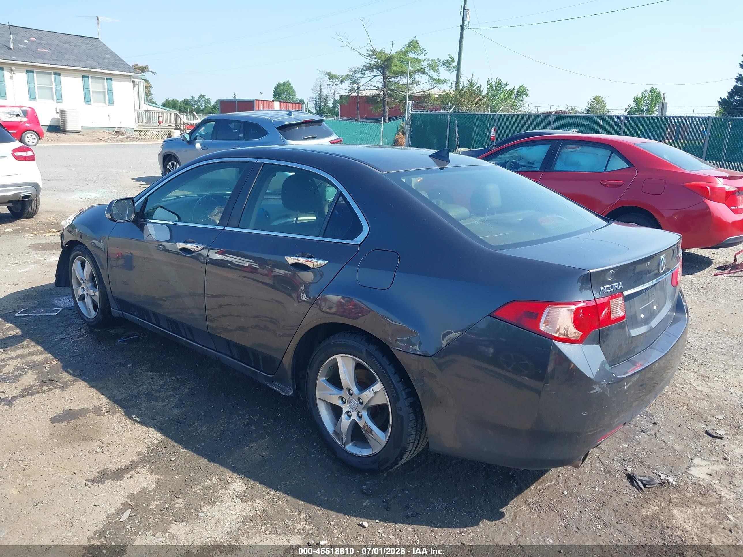 2013 Acura Tsx 2.4 Gray vin: JH4CU2F48DC005490