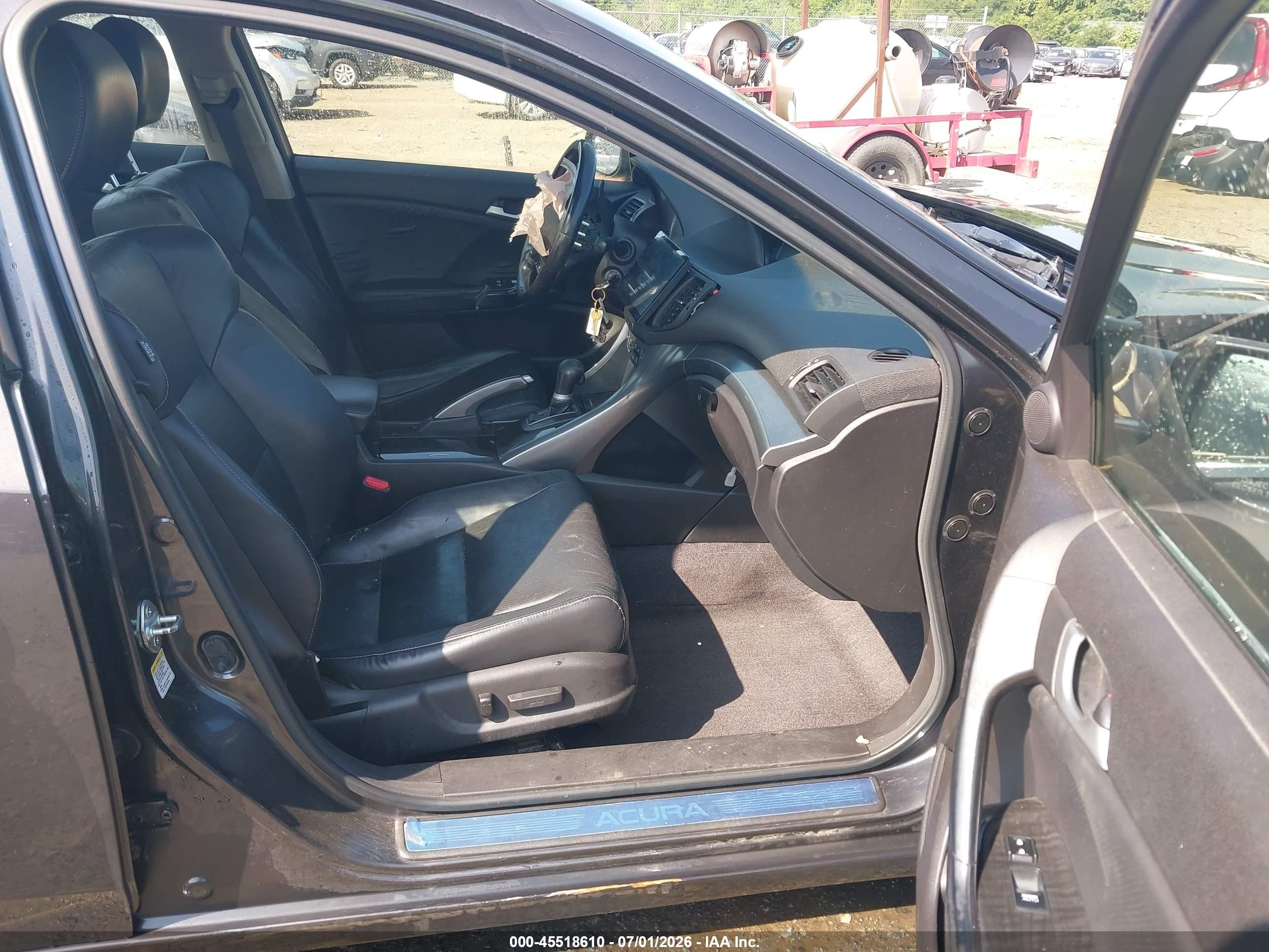 2013 Acura Tsx 2.4 Gray vin: JH4CU2F48DC005490