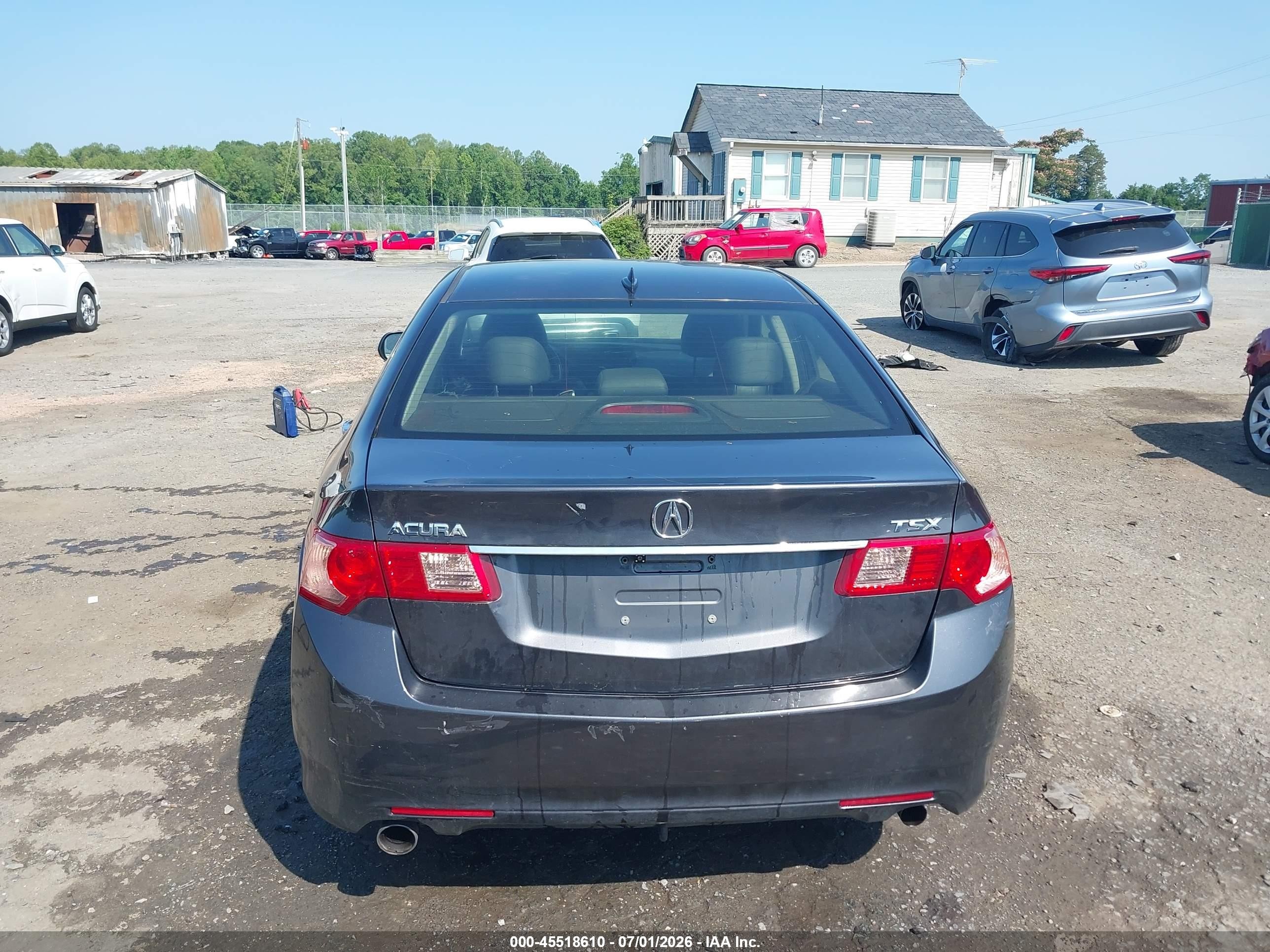 2013 Acura Tsx 2.4 Gray vin: JH4CU2F48DC005490