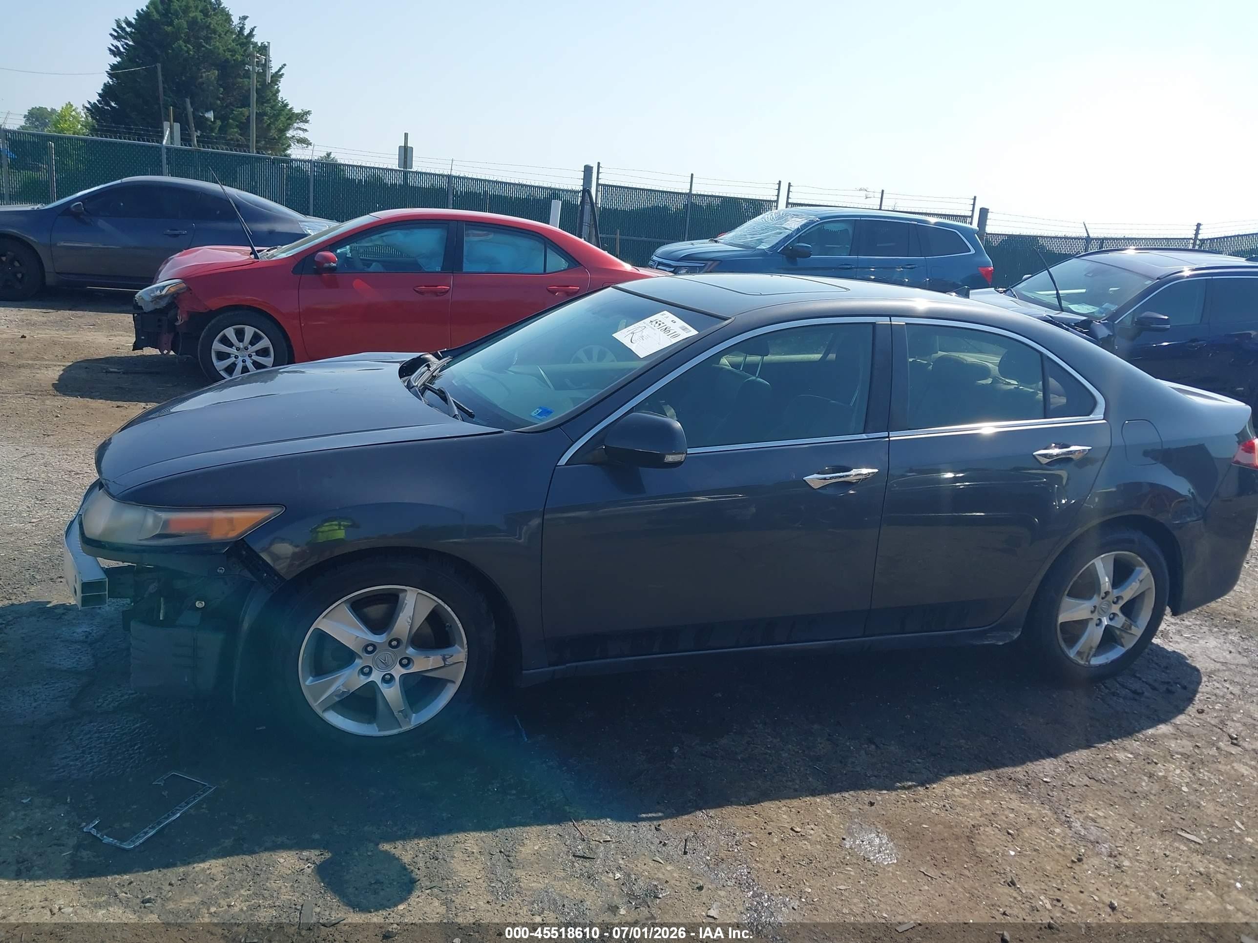 2013 Acura Tsx 2.4 Gray vin: JH4CU2F48DC005490