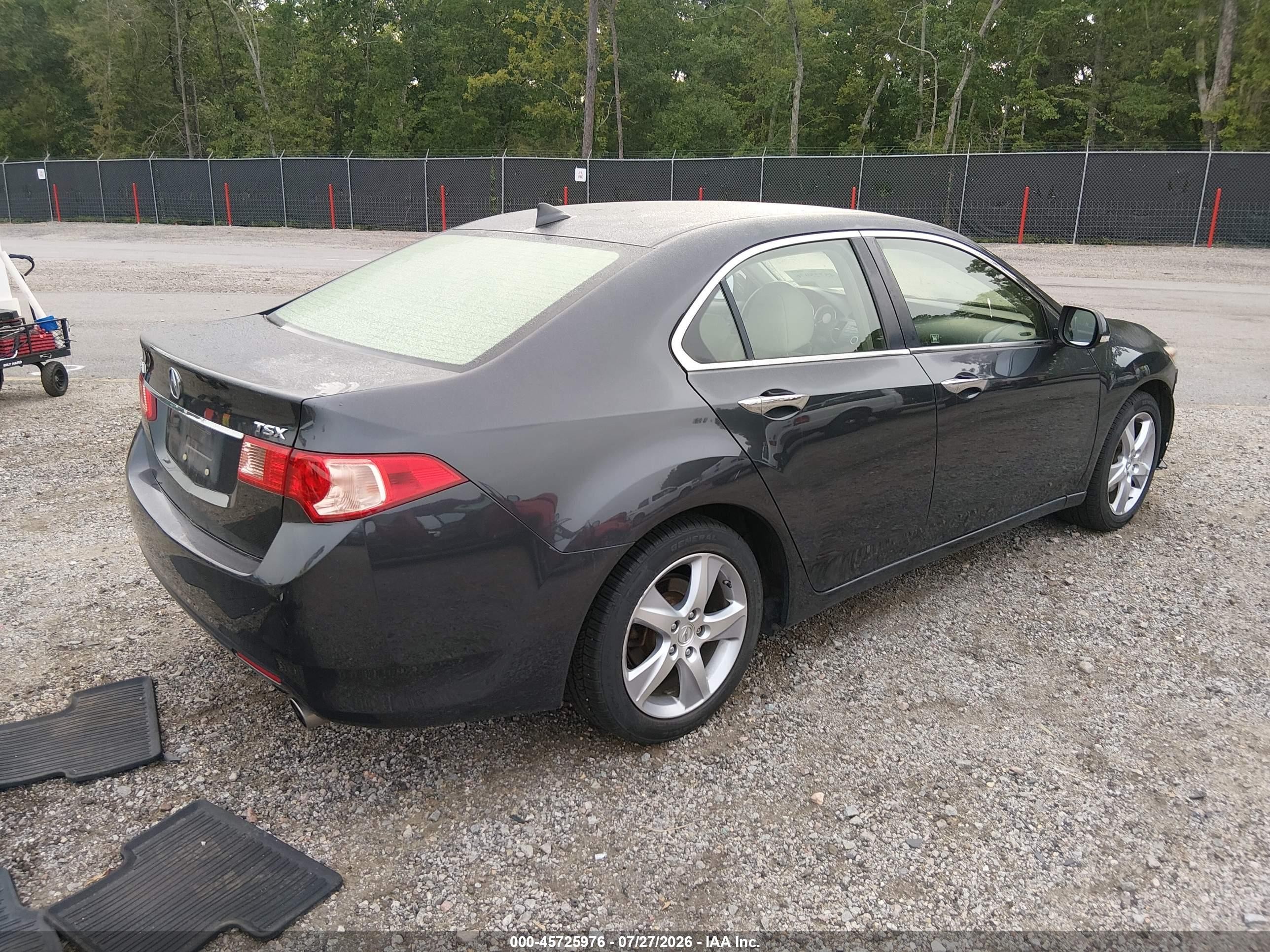 2013 Acura Tsx 2.4 Gray vin: JH4CU2F48DC008695