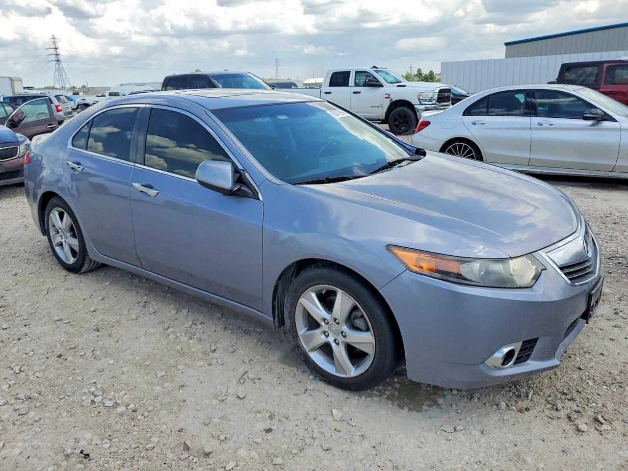 2013 Acura Tsx Silver vin: JH4CU2F48DC014383