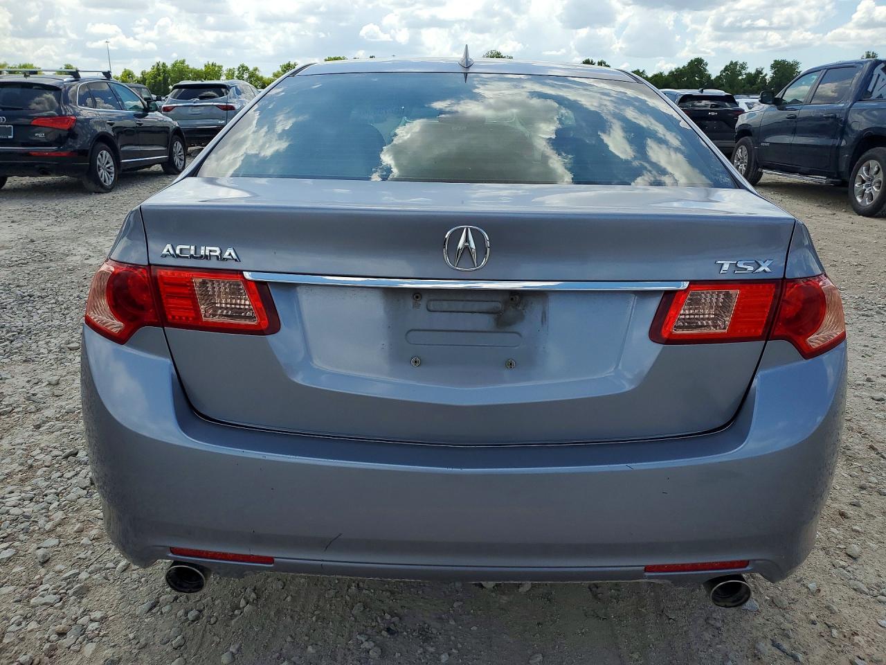 2013 Acura Tsx Silver vin: JH4CU2F48DC014383