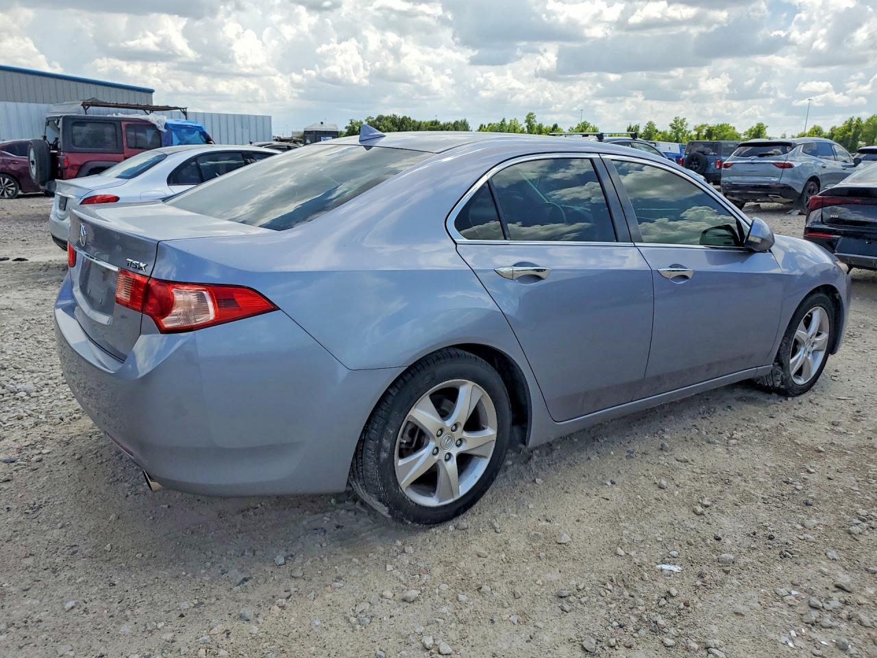 2013 Acura Tsx Silver vin: JH4CU2F48DC014383