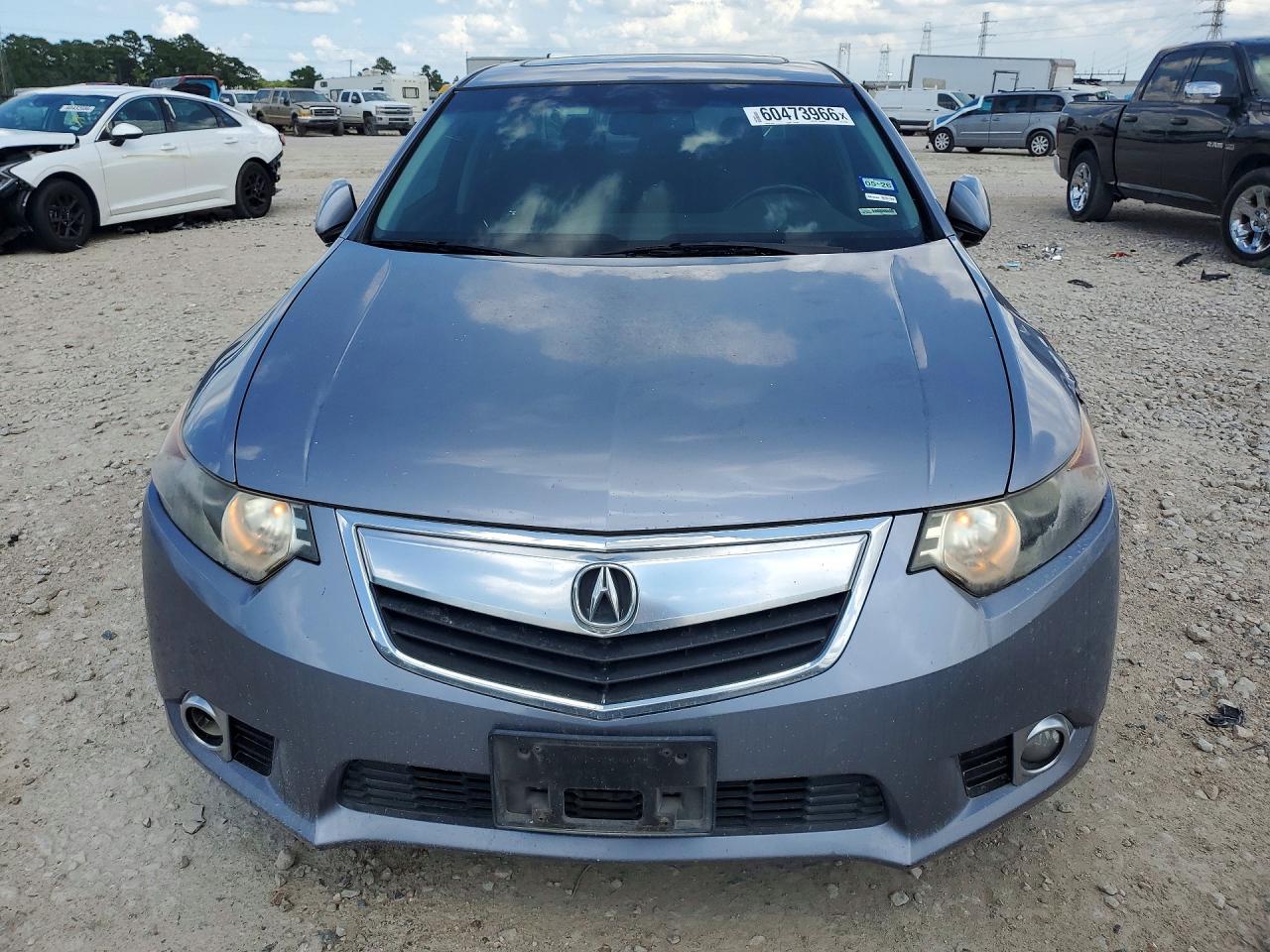 2013 Acura Tsx Silver vin: JH4CU2F48DC014383
