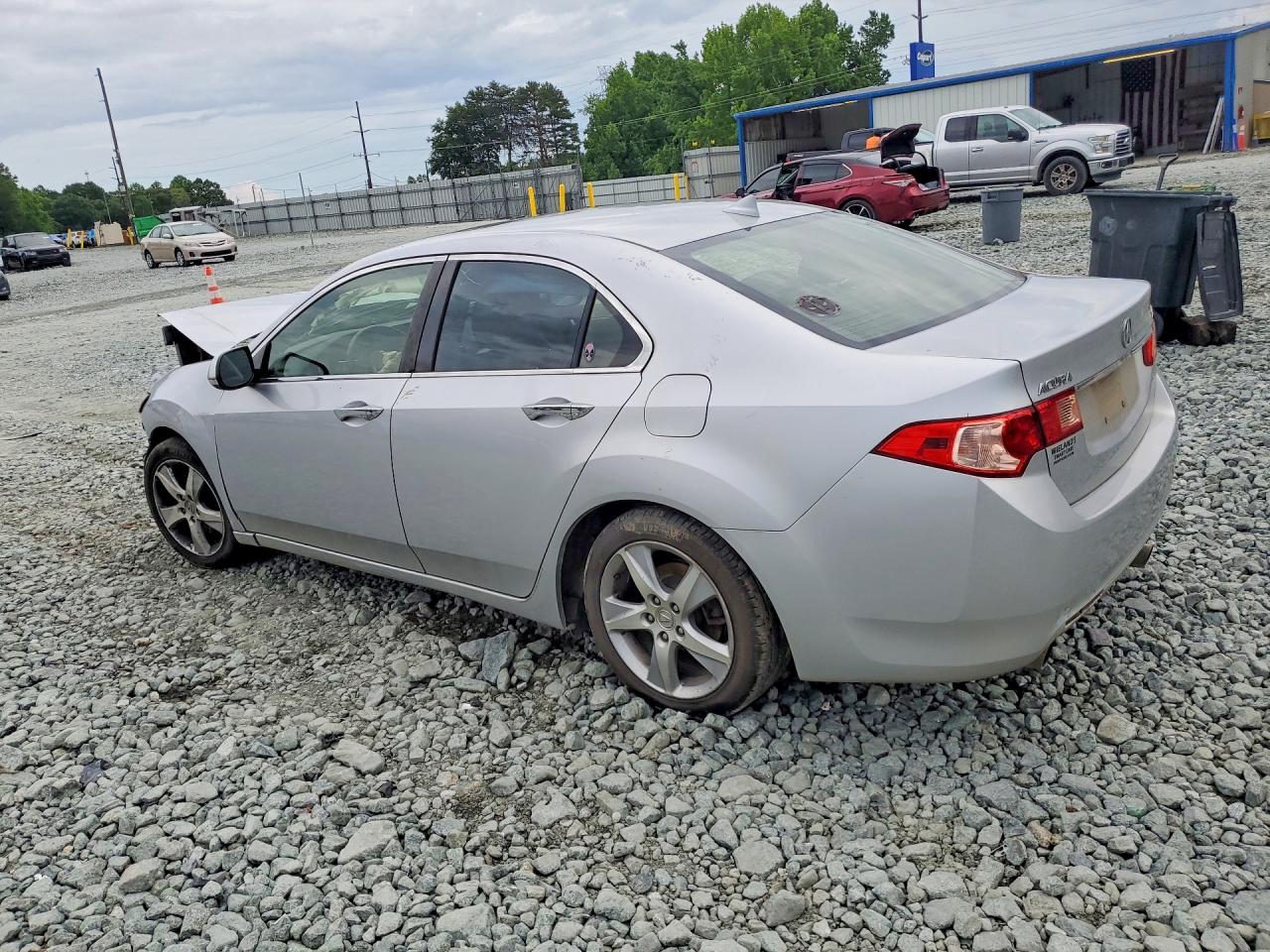 2014 Acura Tsx Silver vin: JH4CU2F48EC004437