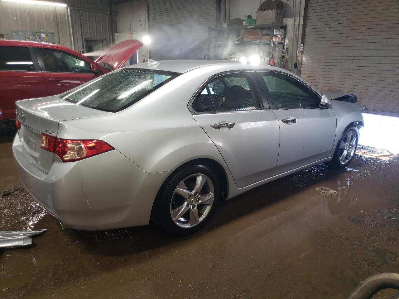 2012 Acura Tsx  Silver vin: JH4CU2F49CC001950