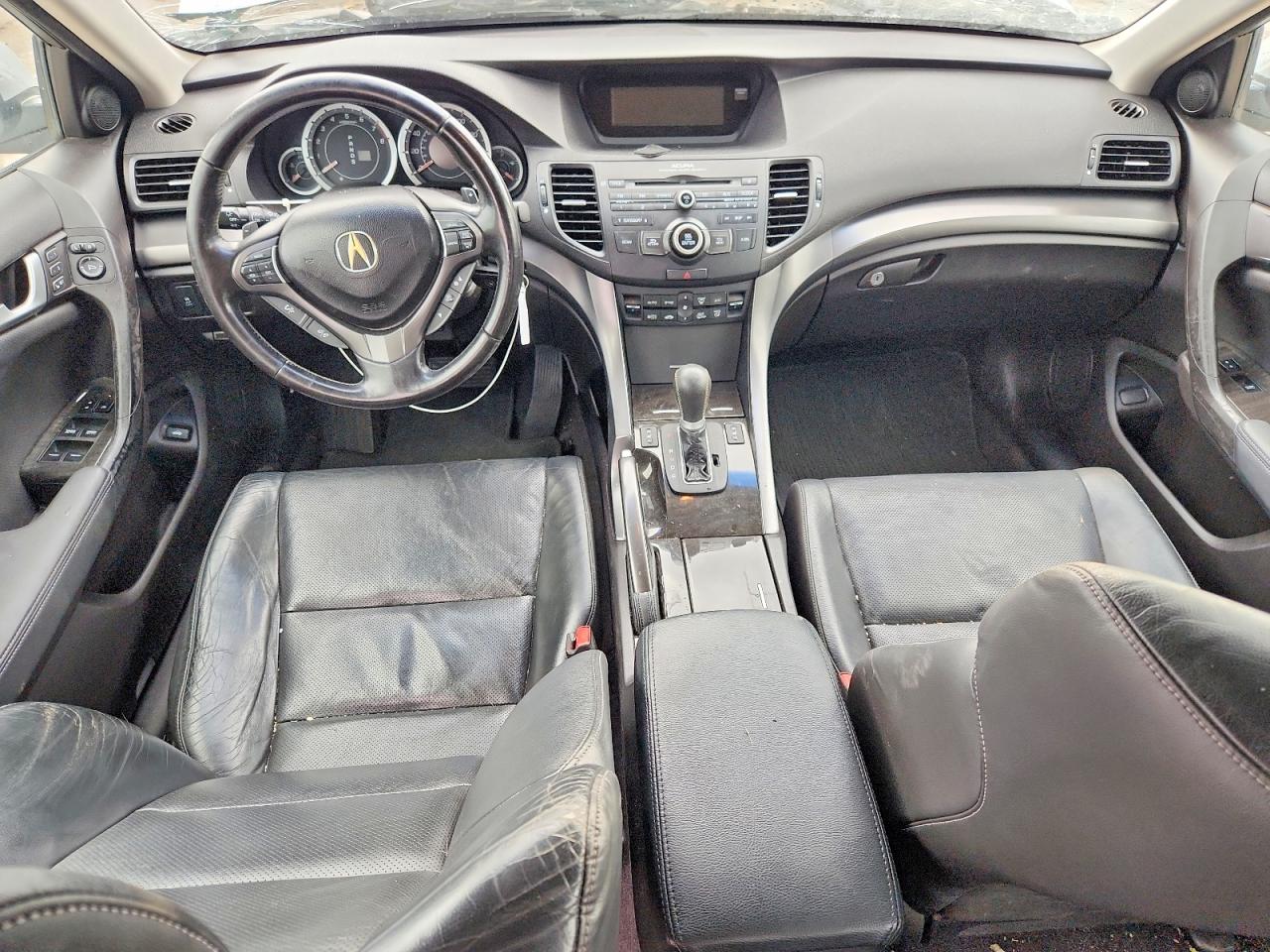 2012 Acura Tsx Silver vin: JH4CU2F49CC001950