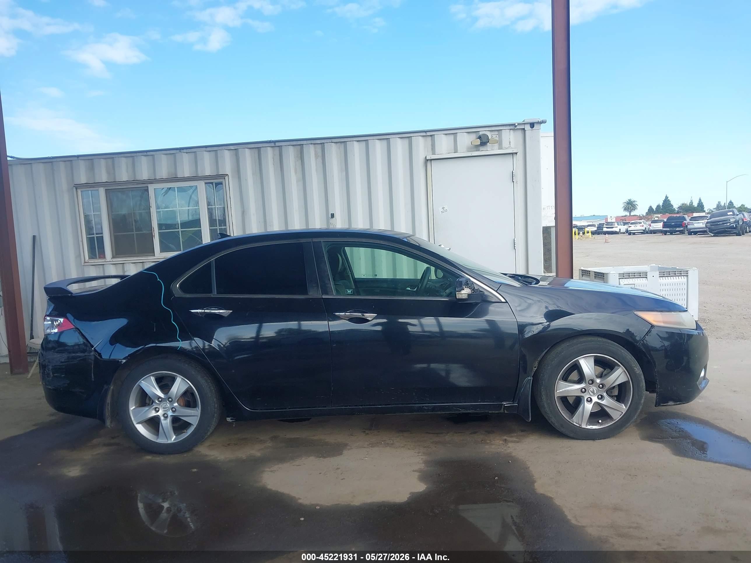 2012 Acura Tsx 2.4 Black vin: JH4CU2F49CC004699