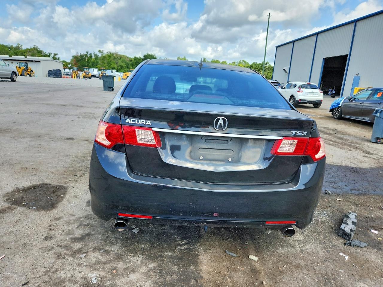 2012 Acura Tsx Black vin: JH4CU2F49CC006341