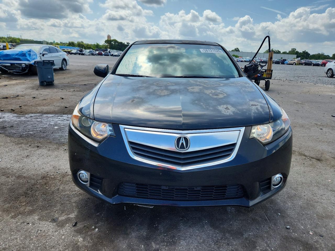 2012 Acura Tsx Black vin: JH4CU2F49CC006341