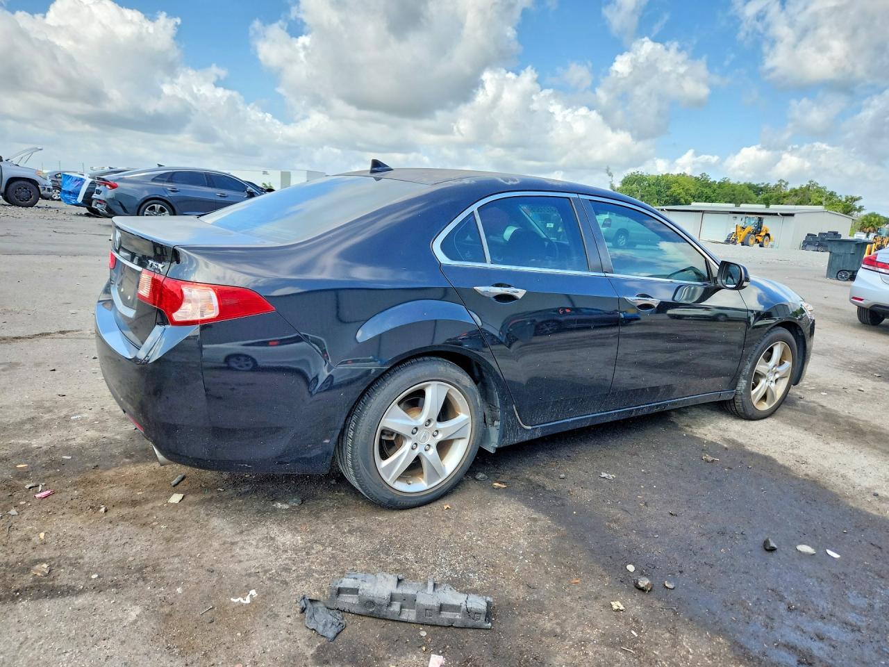 2012 Acura Tsx Black vin: JH4CU2F49CC006341