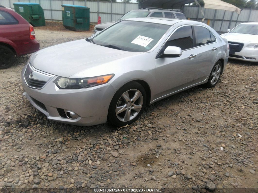 2012 Acura Tsx   Silver vin: JH4CU2F49CC010423