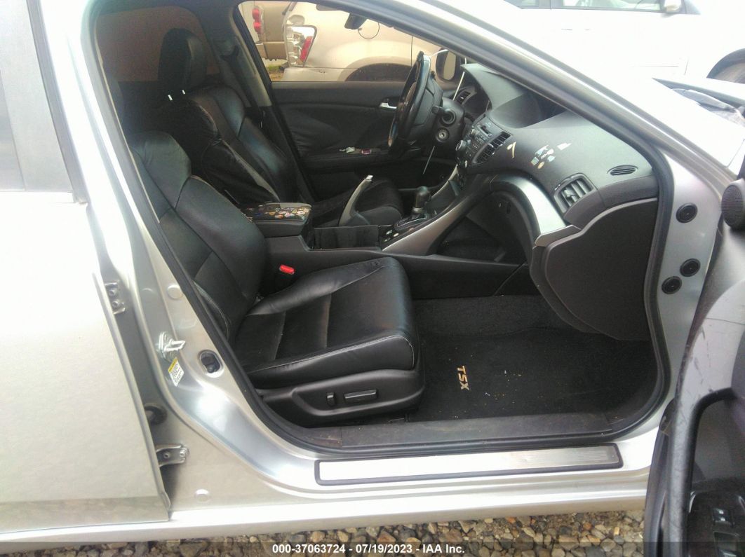 2012 Acura Tsx   Silver vin: JH4CU2F49CC010423