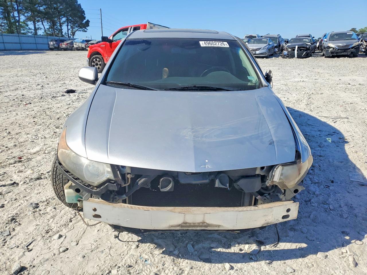 2012 Acura Tsx Silver vin: JH4CU2F49CC010423