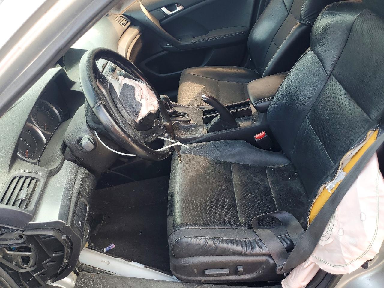 2012 Acura Tsx Silver vin: JH4CU2F49CC010423