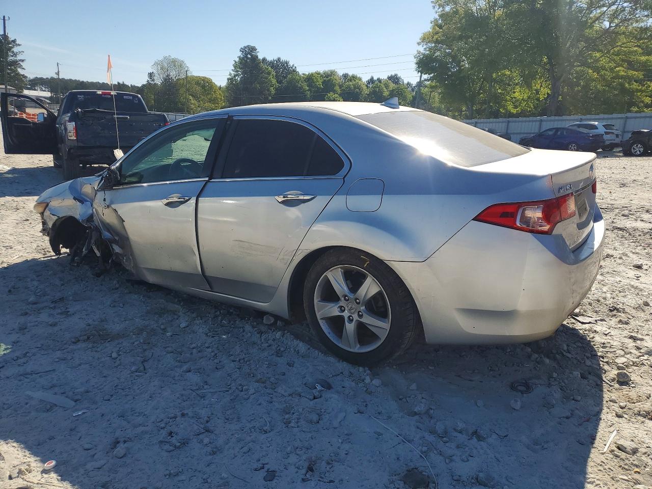 2012 Acura Tsx Silver vin: JH4CU2F49CC010423