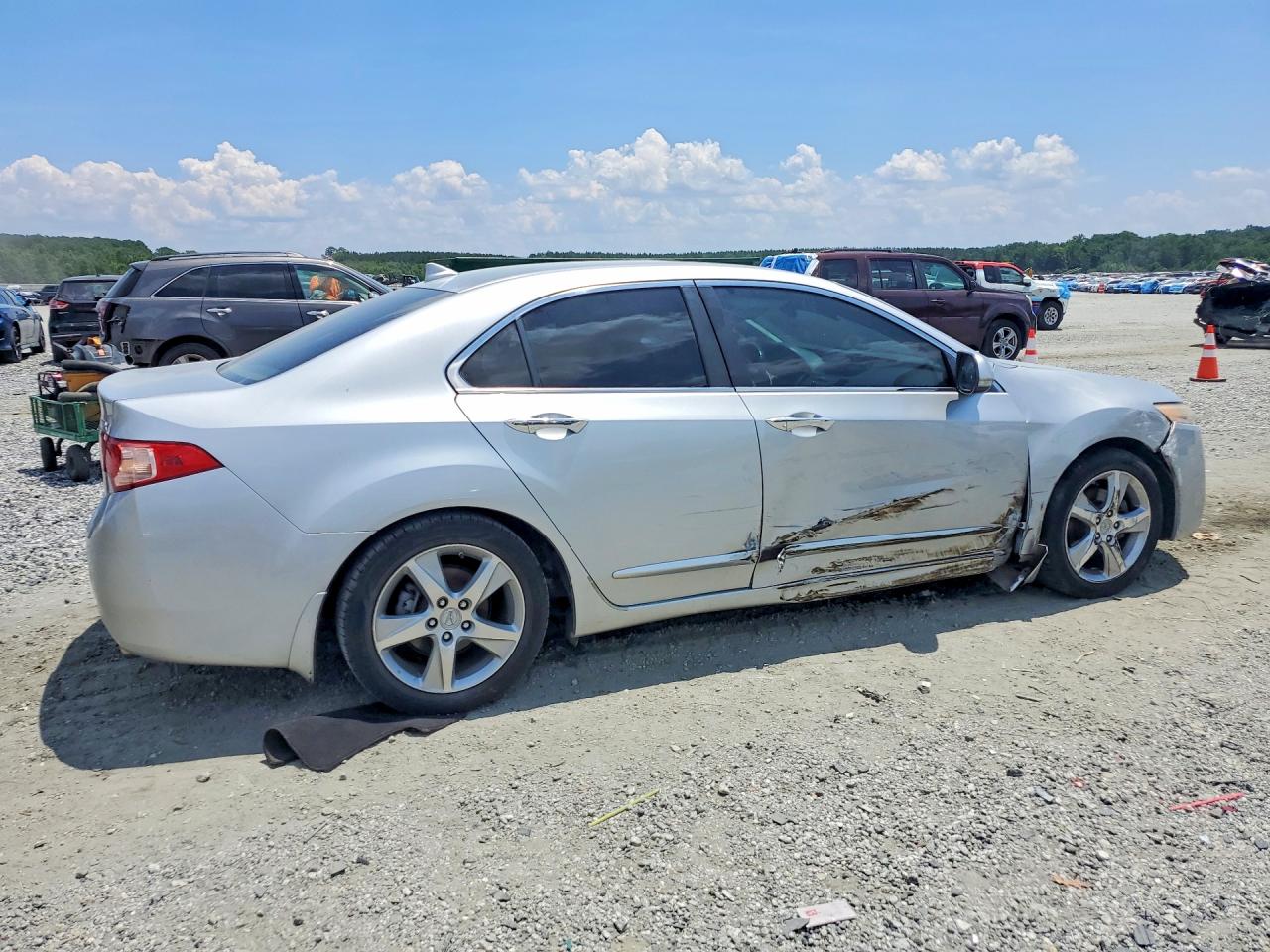 2012 Acura Tsx Gray vin: JH4CU2F49CC010454
