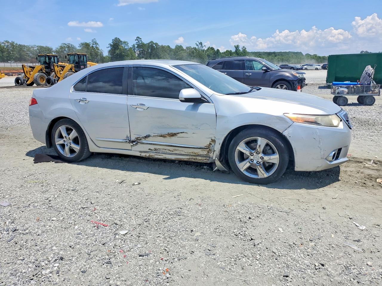 2012 Acura Tsx Gray vin: JH4CU2F49CC010454