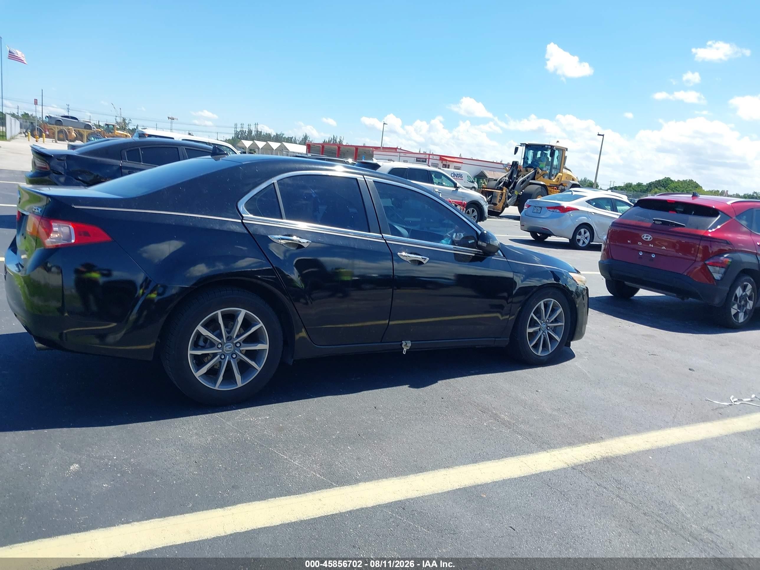 2012 Acura Tsx 2.4 Black vin: JH4CU2F49CC011135