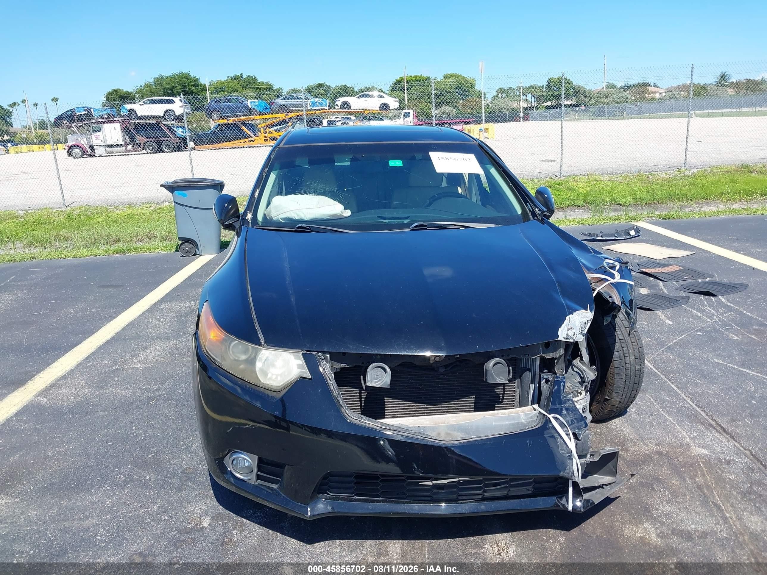 2012 Acura Tsx 2.4 Black vin: JH4CU2F49CC011135