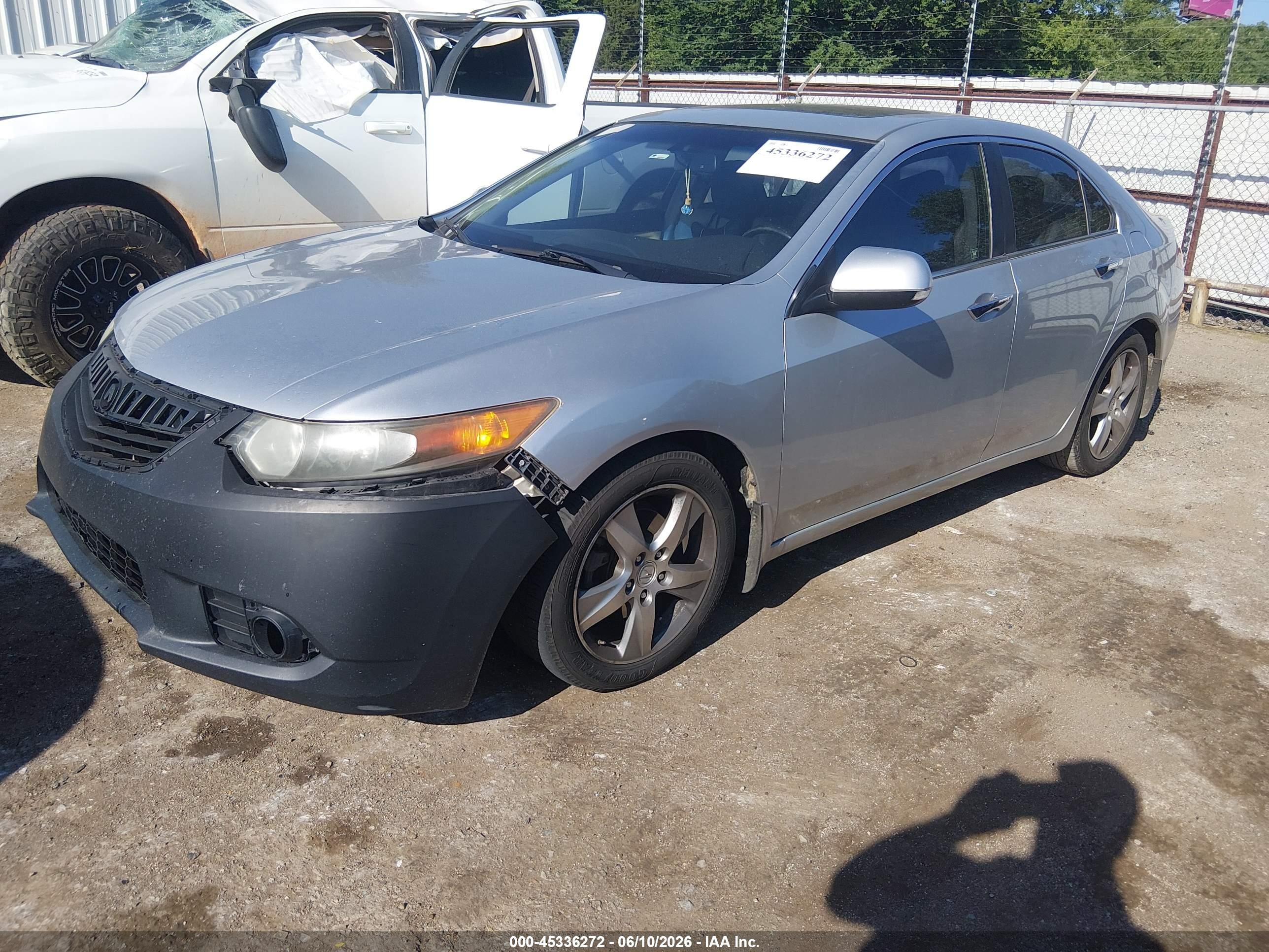 2012 Acura Tsx 2.4 Серебряный vin: JH4CU2F49CC013919