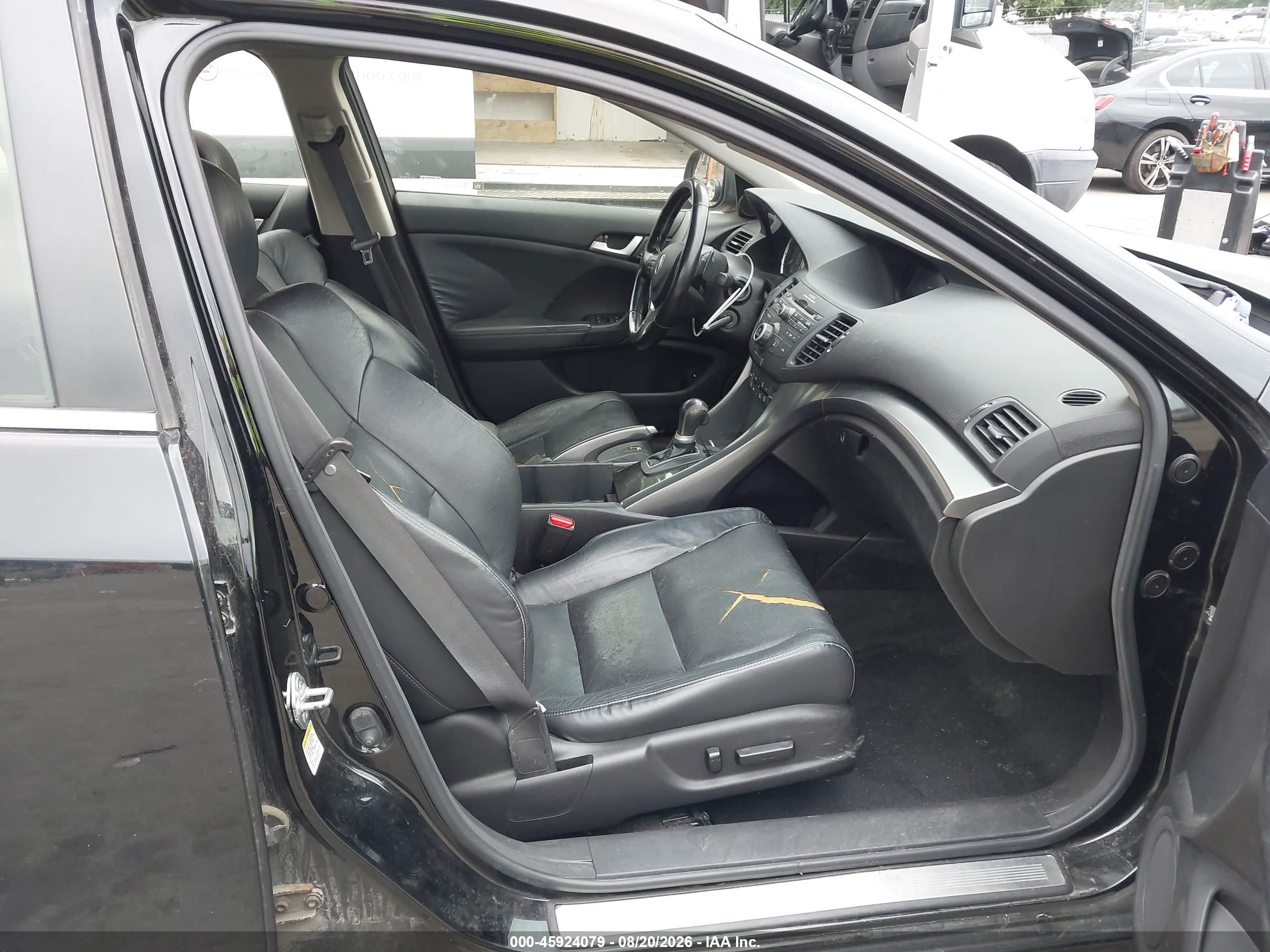 2012 Acura Tsx 2.4 Black vin: JH4CU2F49CC022247