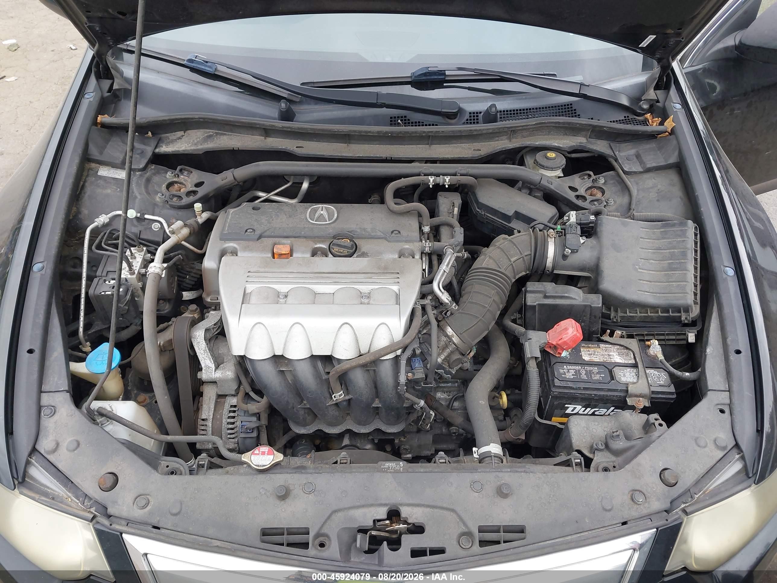 2012 Acura Tsx 2.4 Black vin: JH4CU2F49CC022247