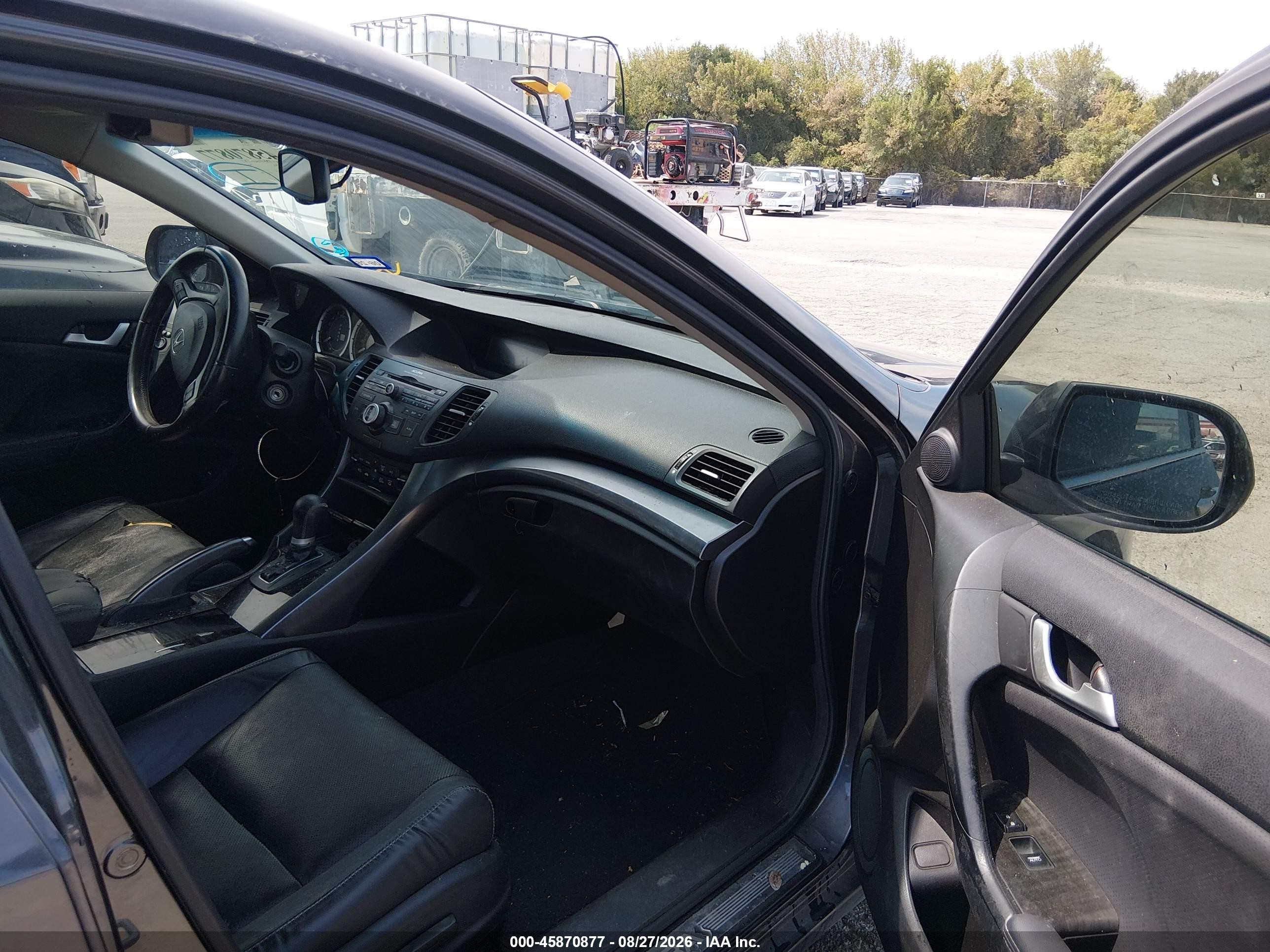 2013 Acura Tsx 2.4 Gray vin: JH4CU2F49DC003683