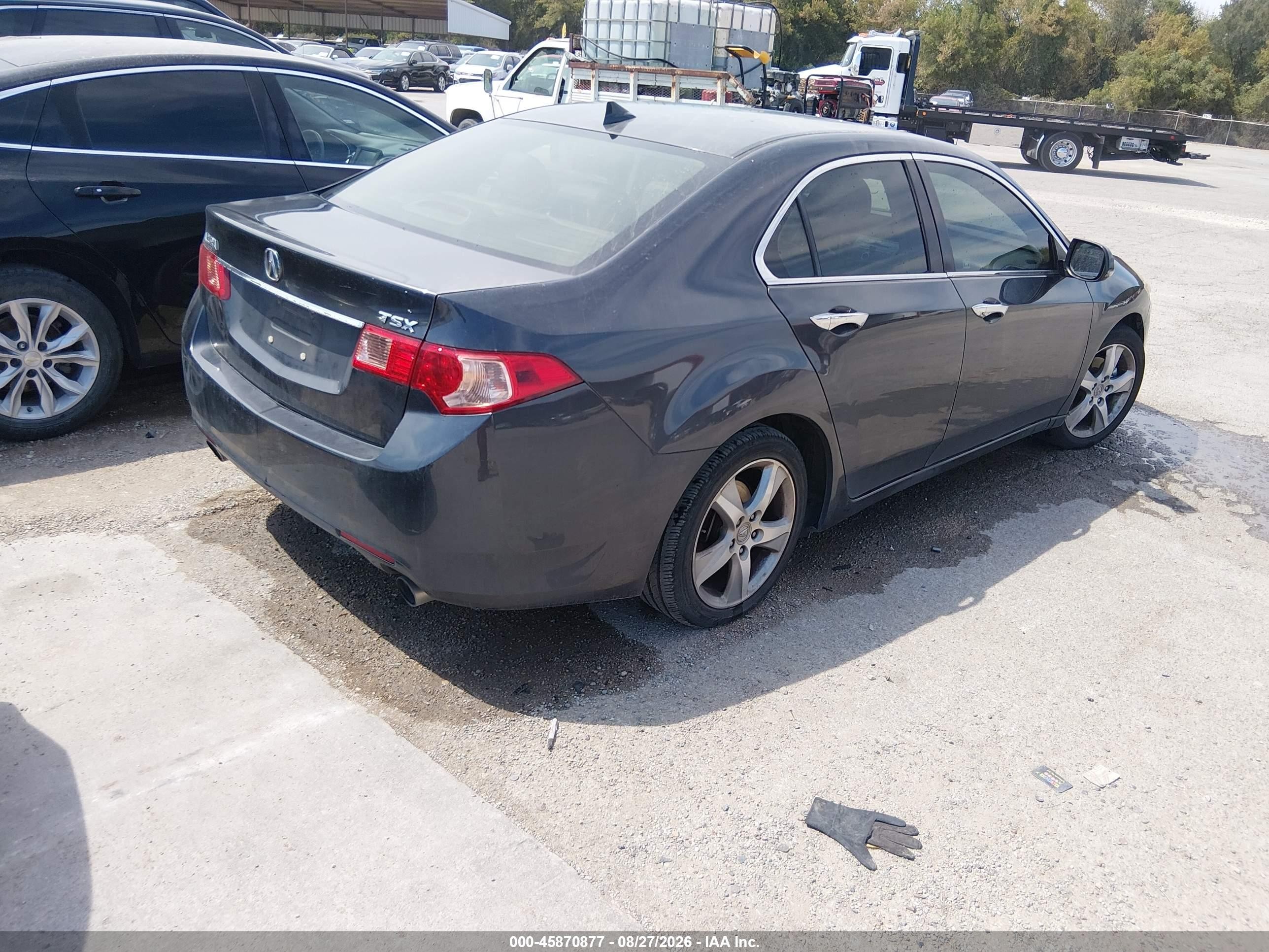 2013 Acura Tsx 2.4 Gray vin: JH4CU2F49DC003683