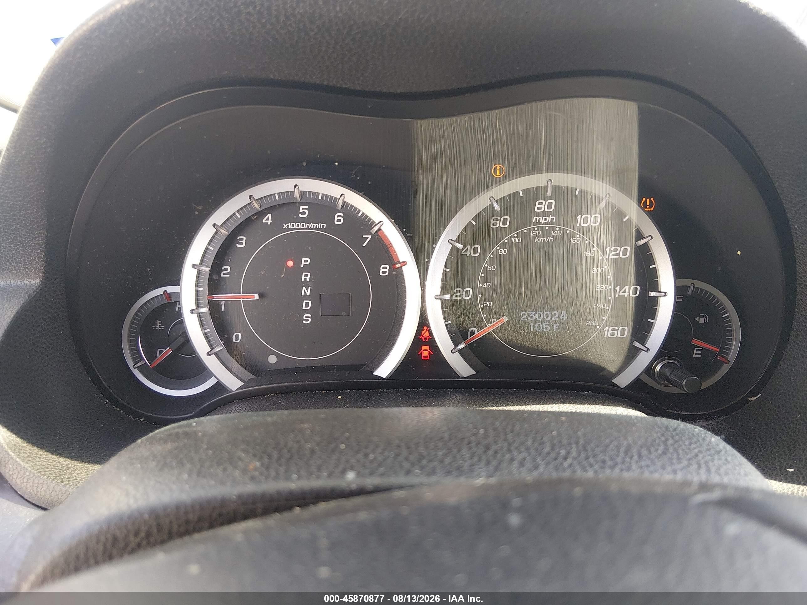 2013 Acura Tsx 2.4 Gray vin: JH4CU2F49DC003683