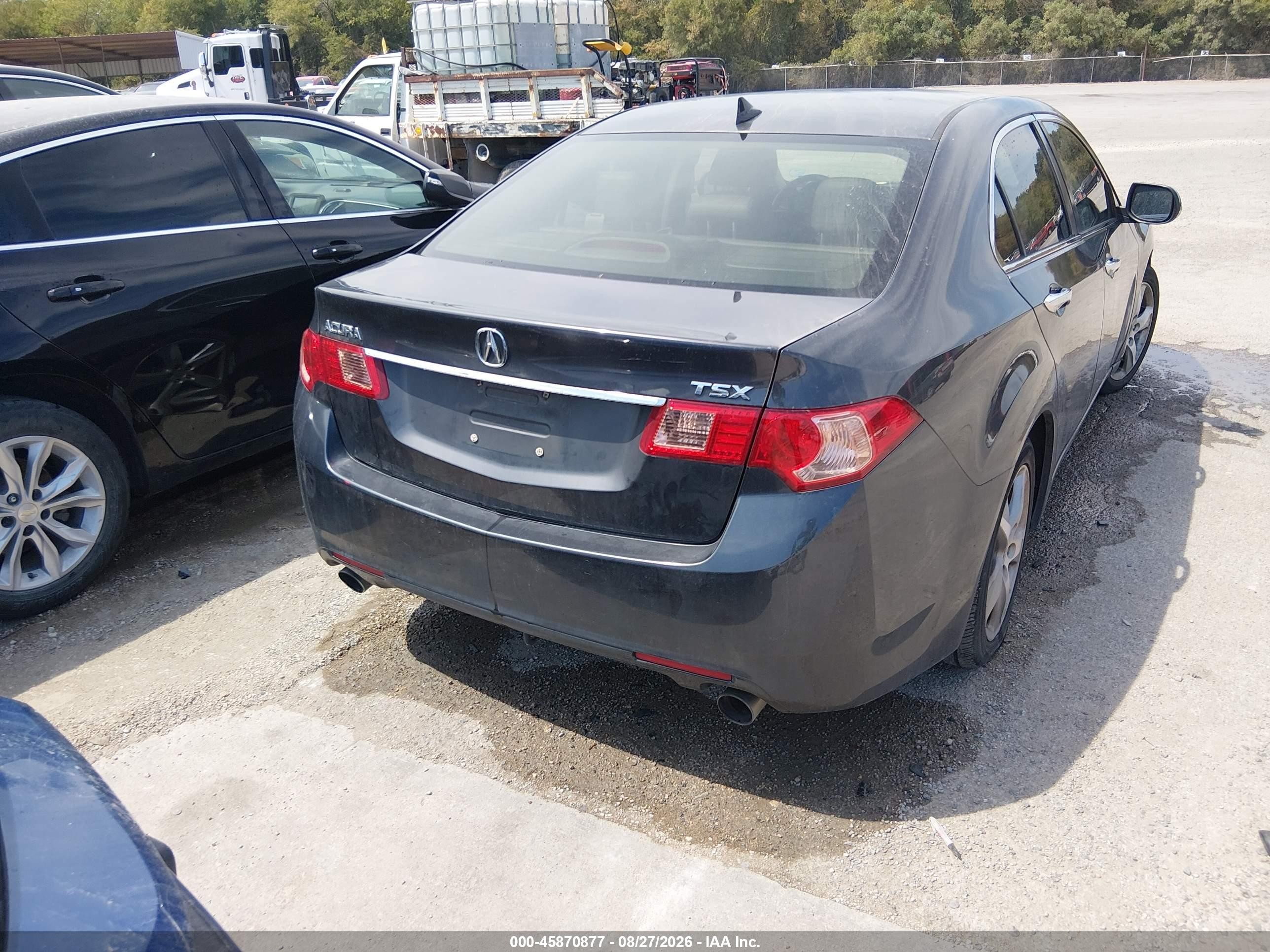 2013 Acura Tsx 2.4 Gray vin: JH4CU2F49DC003683