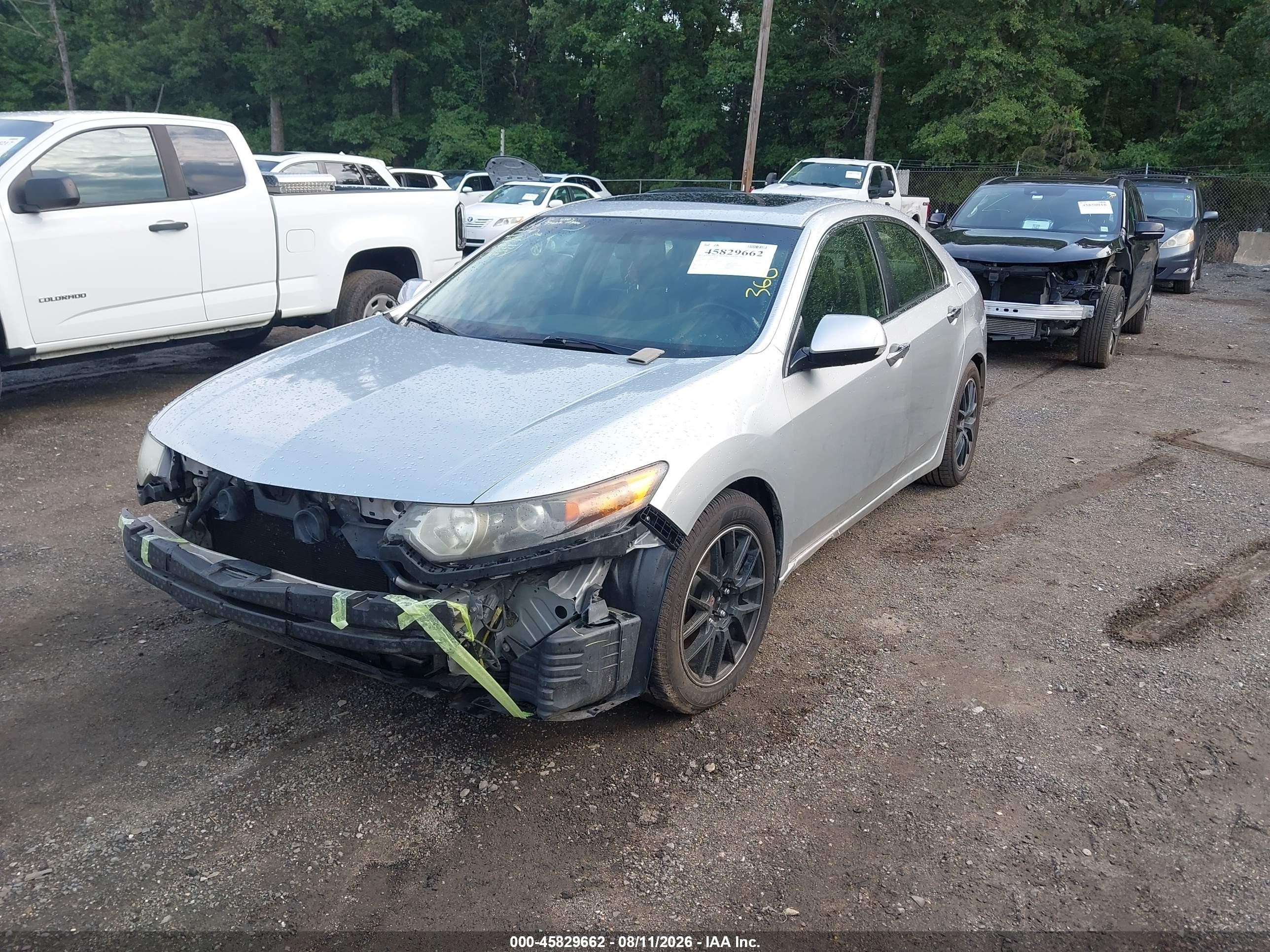 2013 Acura Tsx 2.4 Серебряный vin: JH4CU2F49DC005112