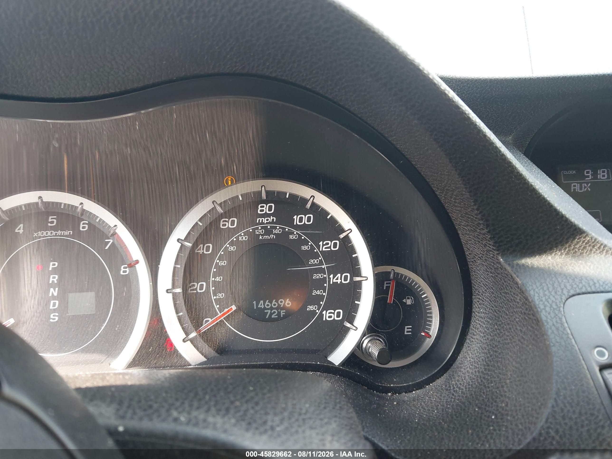 2013 Acura Tsx 2.4 Серебряный vin: JH4CU2F49DC005112