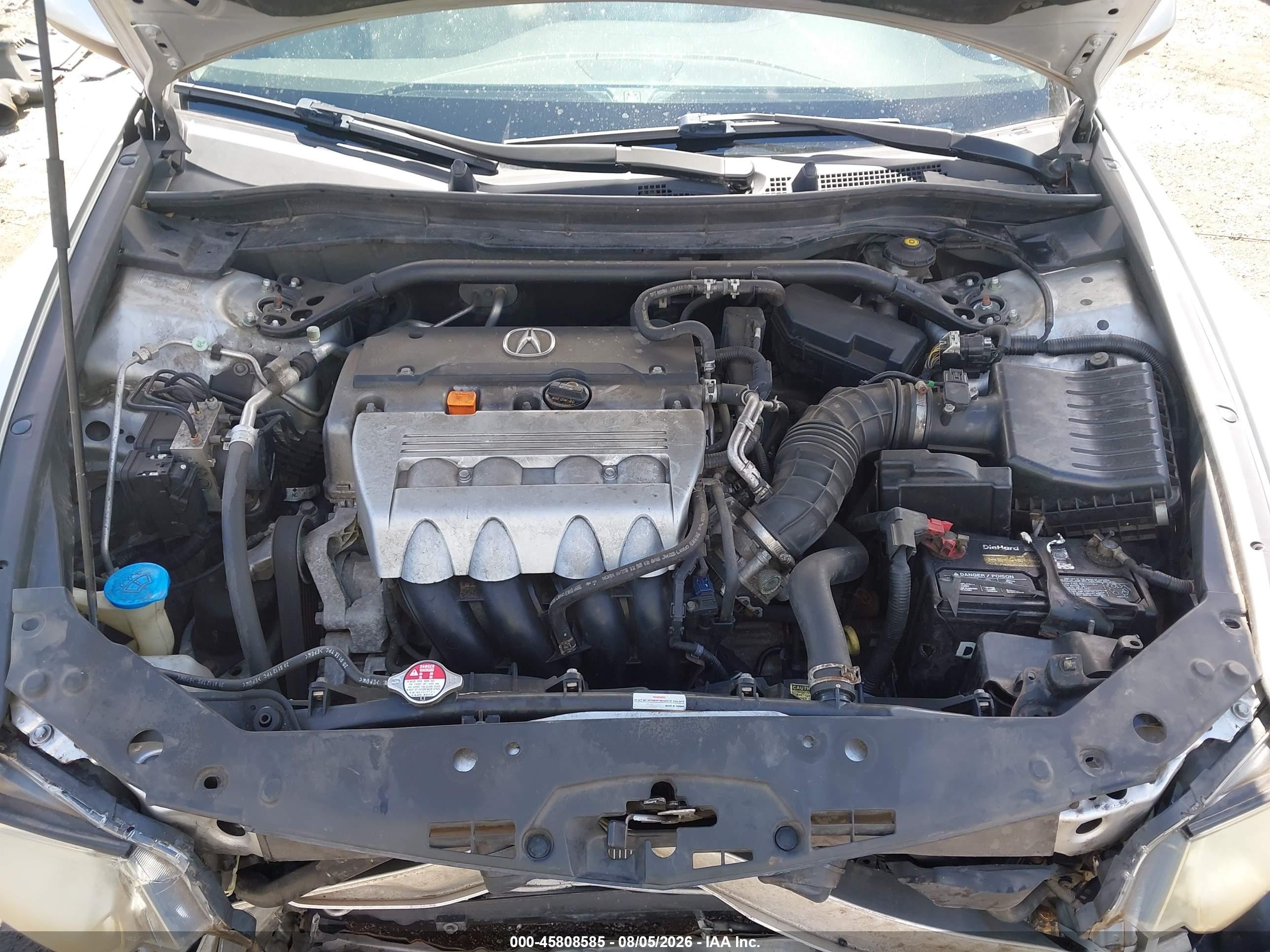 2013 Acura Tsx 2.4 Silver vin: JH4CU2F49DC008155