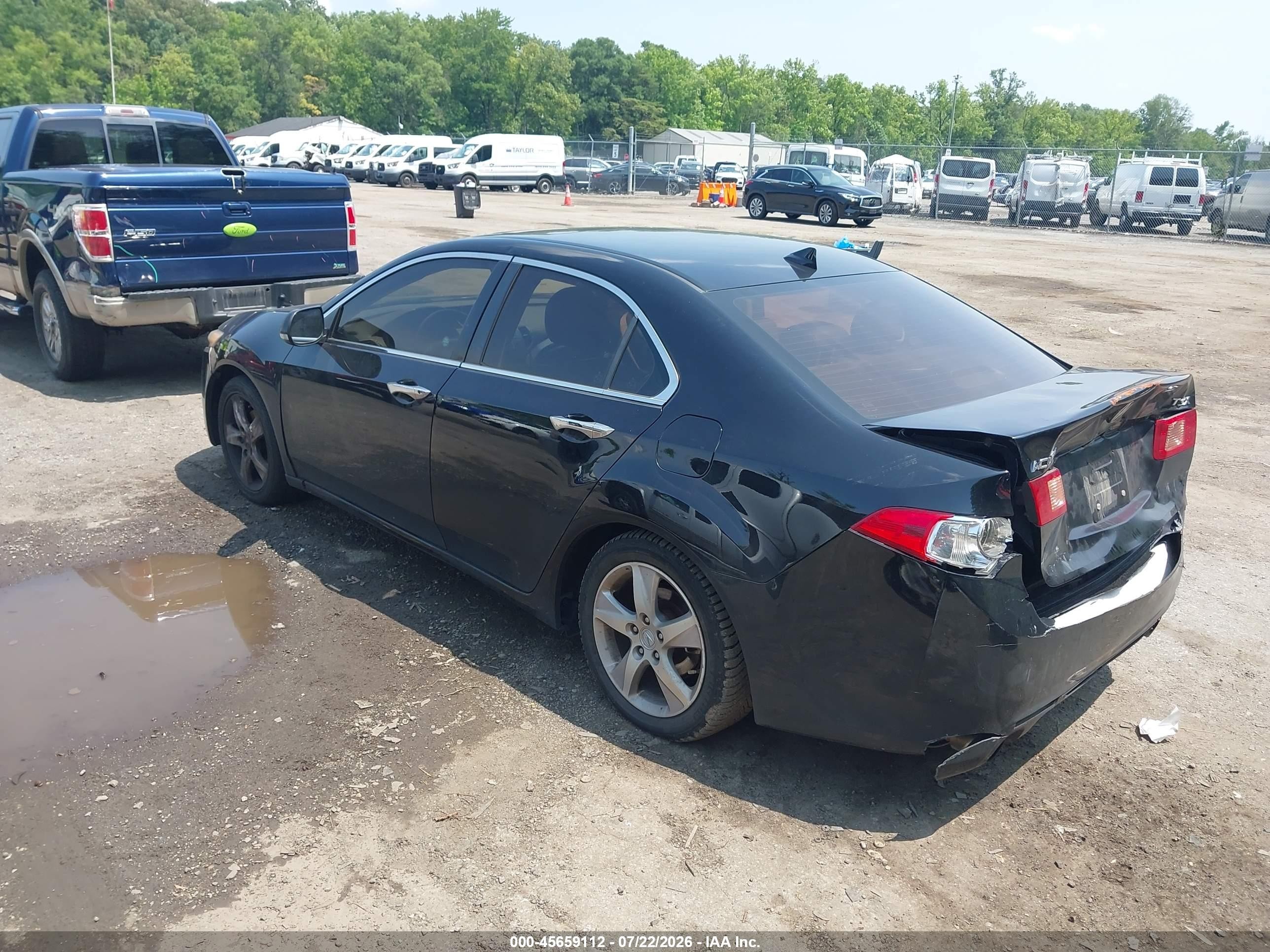2012 Acura Tsx 2.4 Black vin: JH4CU2F4XCC014271