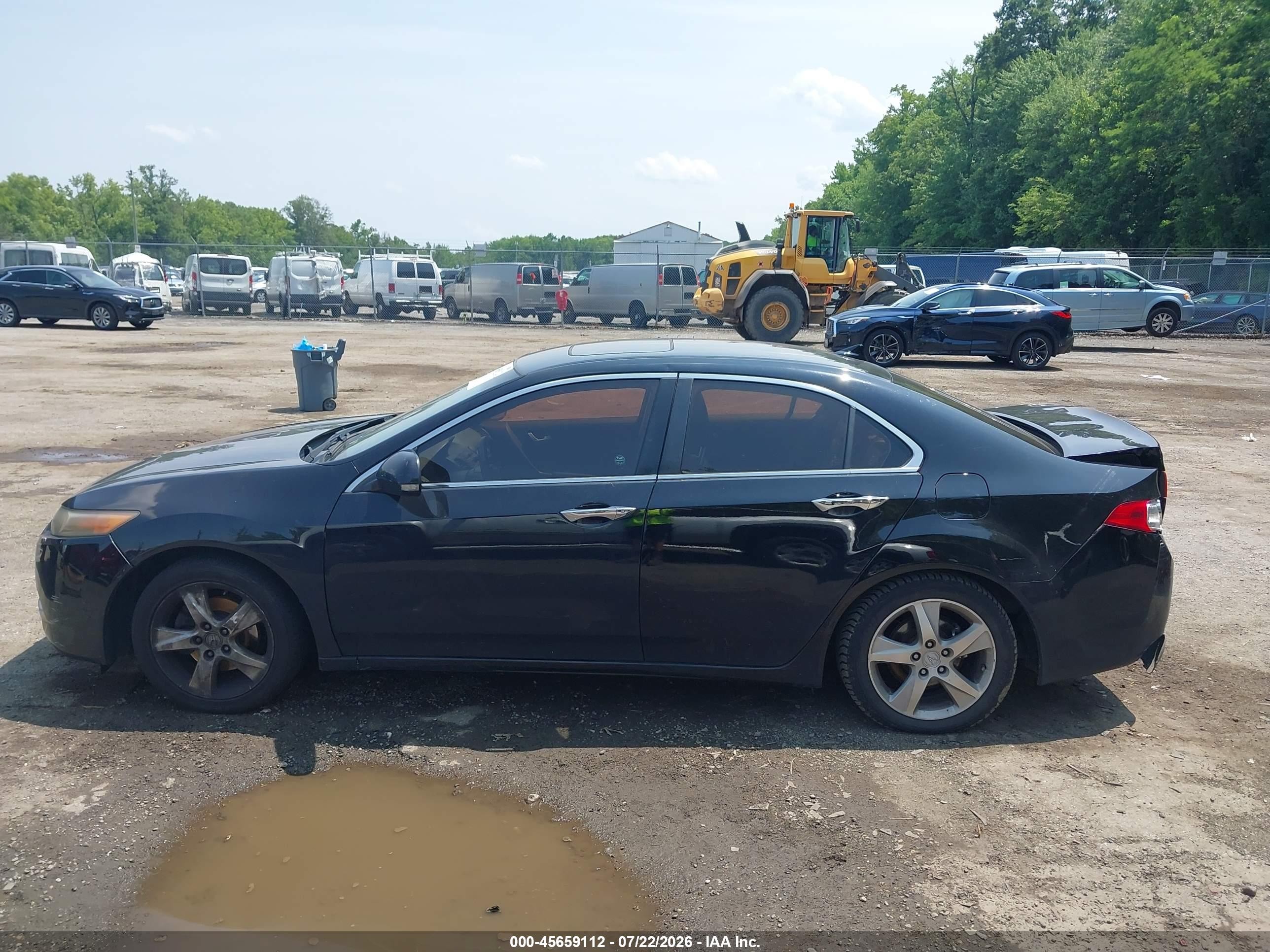 2012 Acura Tsx 2.4 Black vin: JH4CU2F4XCC014271