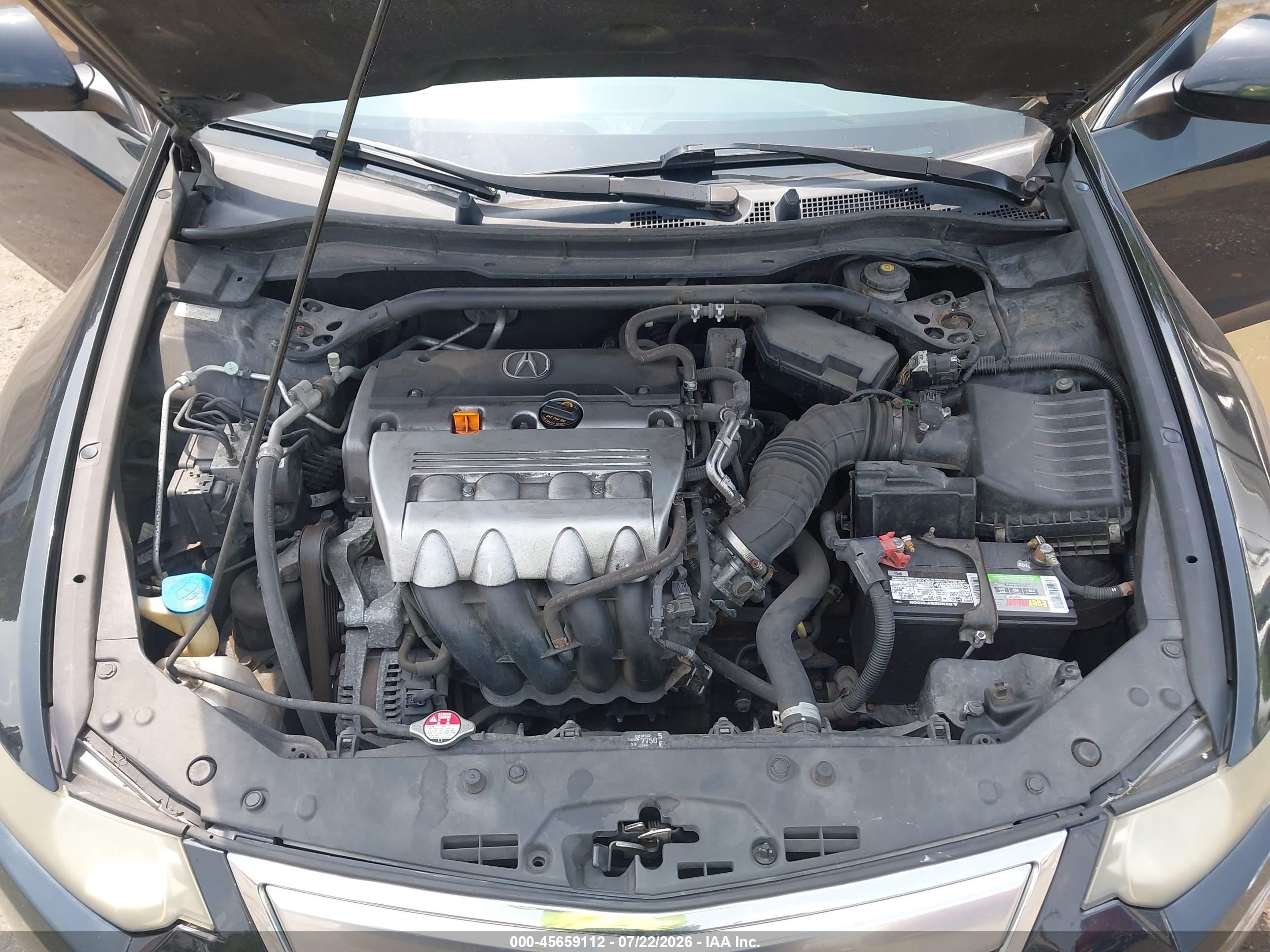 2012 Acura Tsx 2.4 Black vin: JH4CU2F4XCC014271